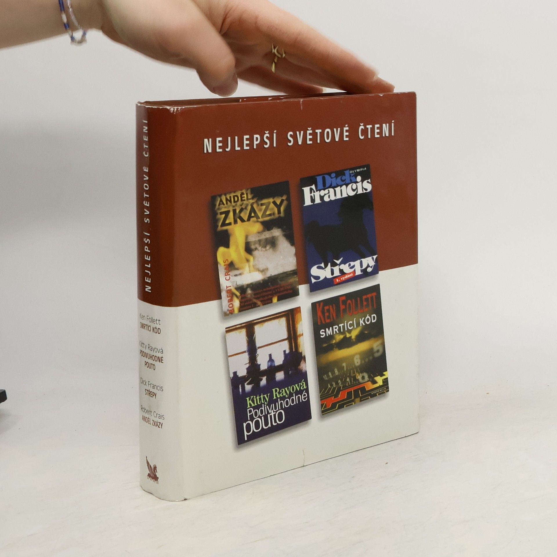 Ken Follett Nejlepší světové čtení: Anděl zkázy, Střepy, Podivuhodné pouto, Smrtící kód