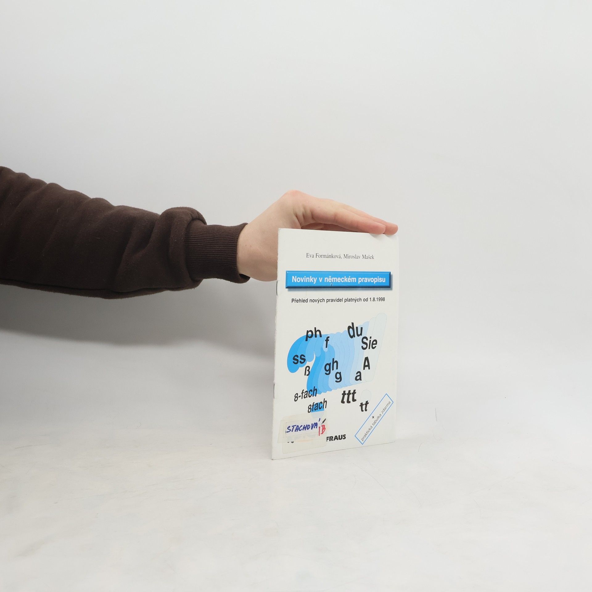 Novinky v německém pravopisu : přehled nových pravidel platných od 1. 8. 1998