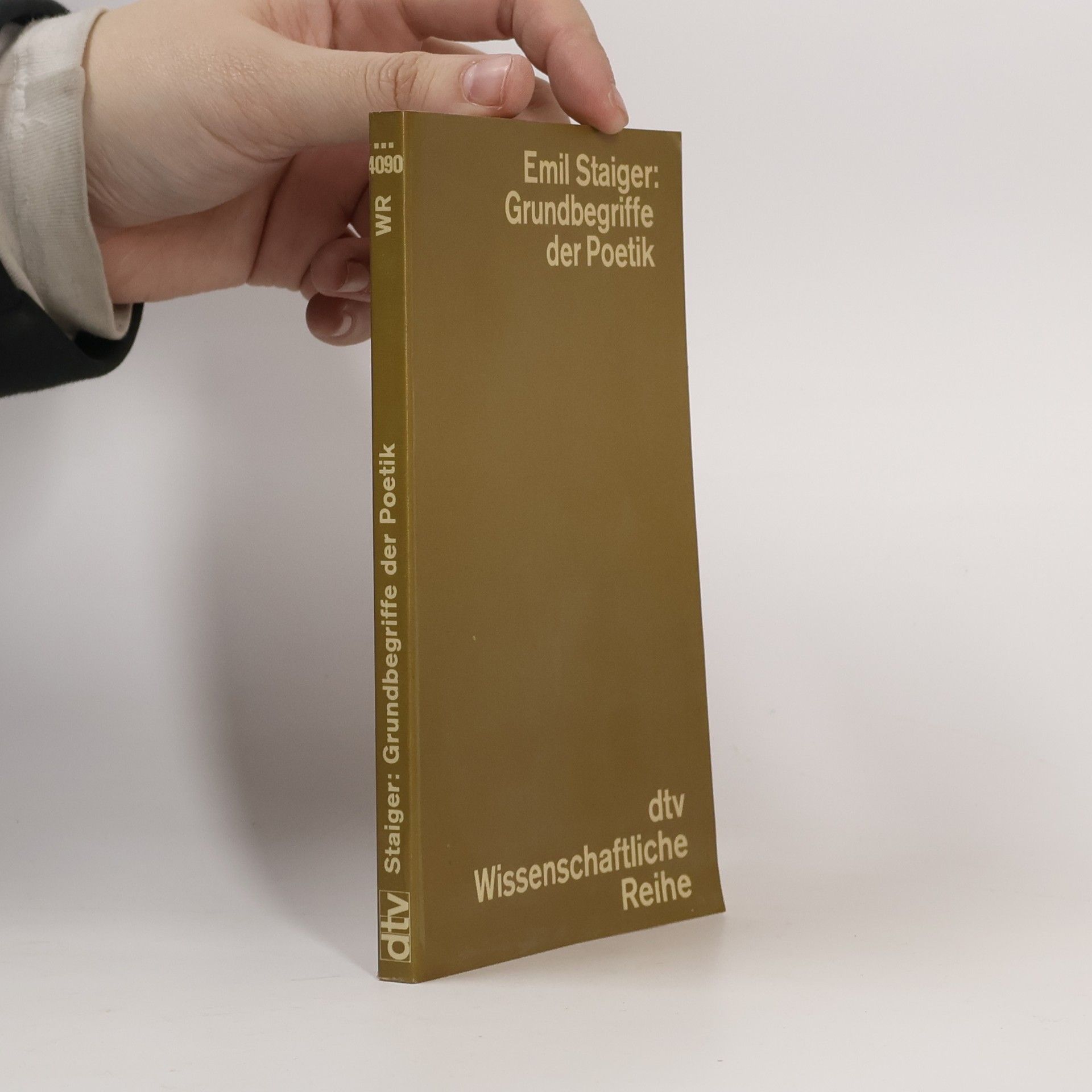 Emil Staiger Grundbegriffe der Poetik