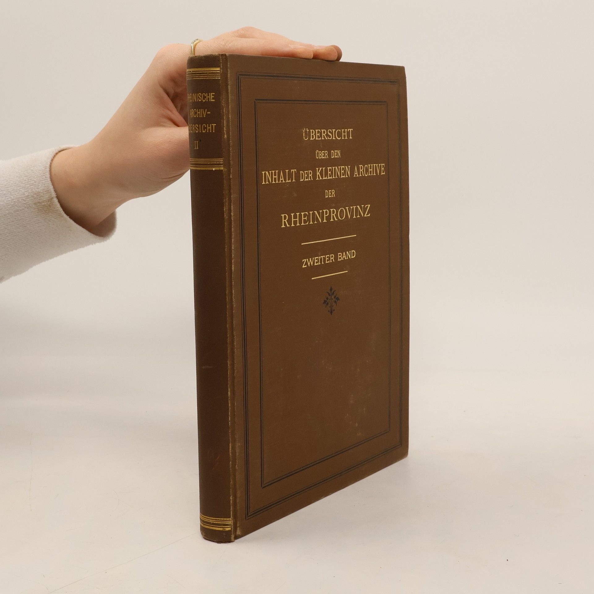 Autorenkollektiv Rheinische Archiv-Übersicht II