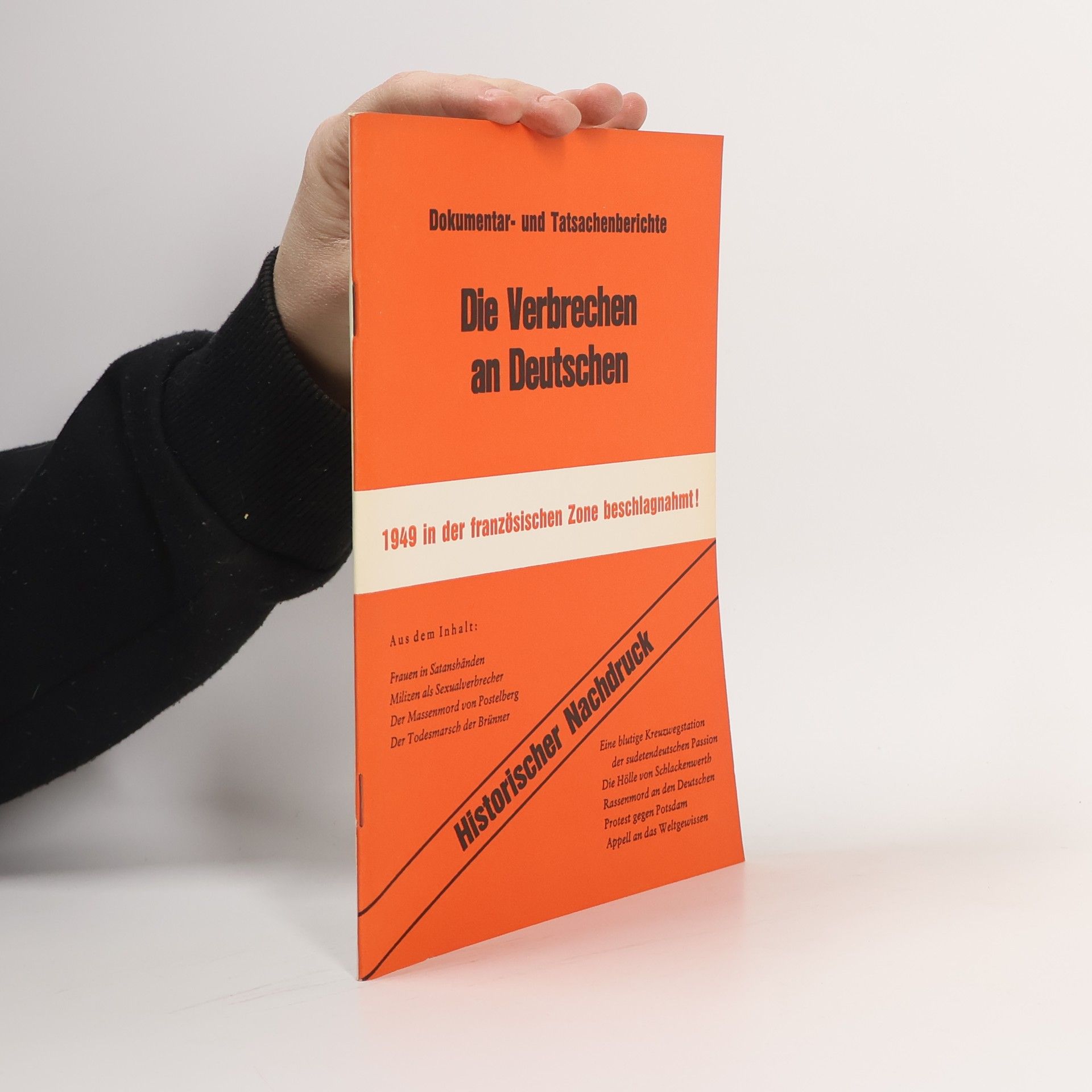 AA.VV. Die Verbrechen an Deutschen