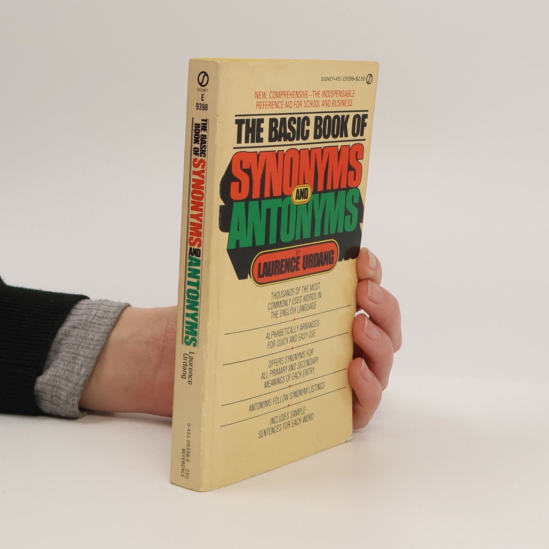 The Basic Book of Synonyms and Antonyms