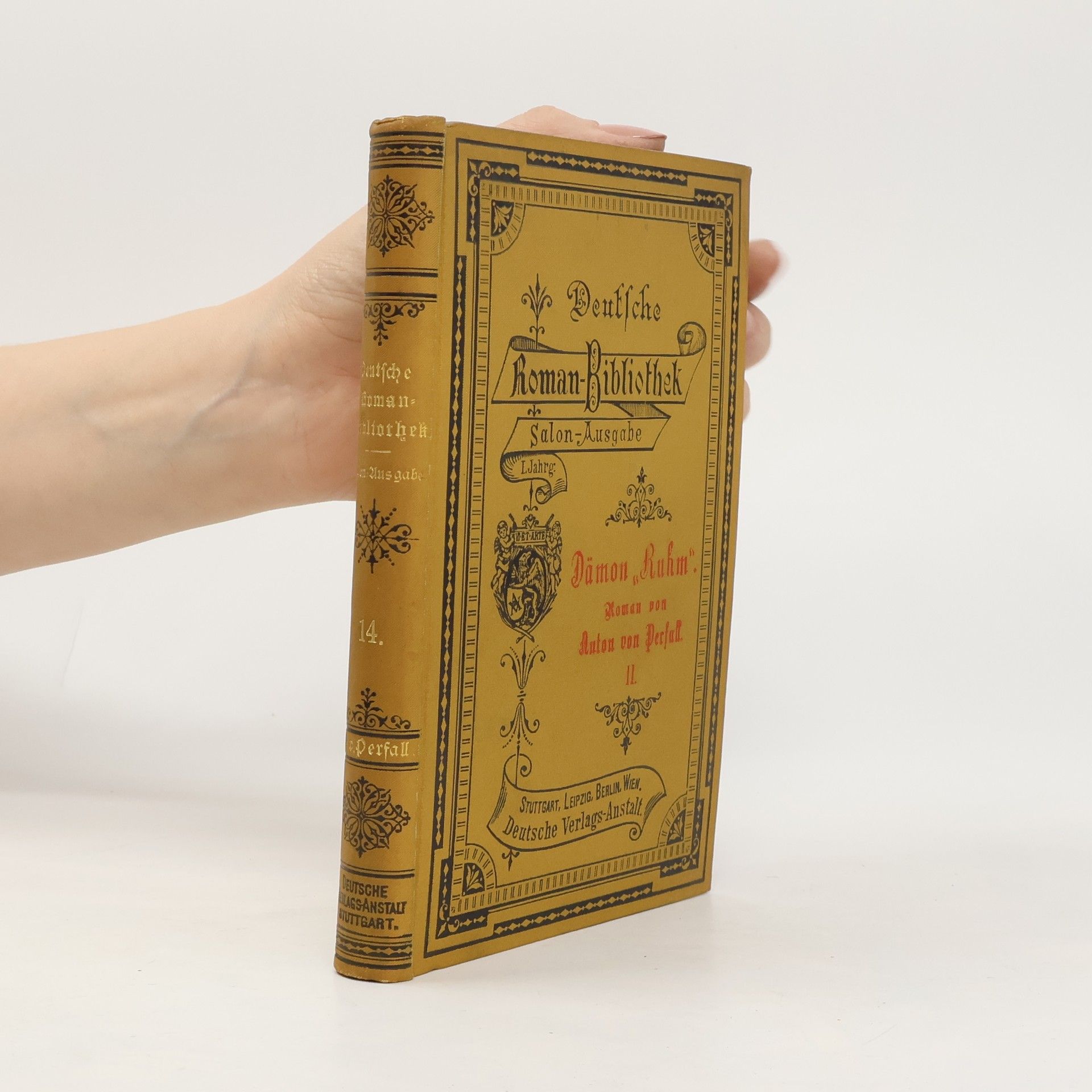 Deutsche Roman-Bibliothek 14. Dämon „Ruhm"