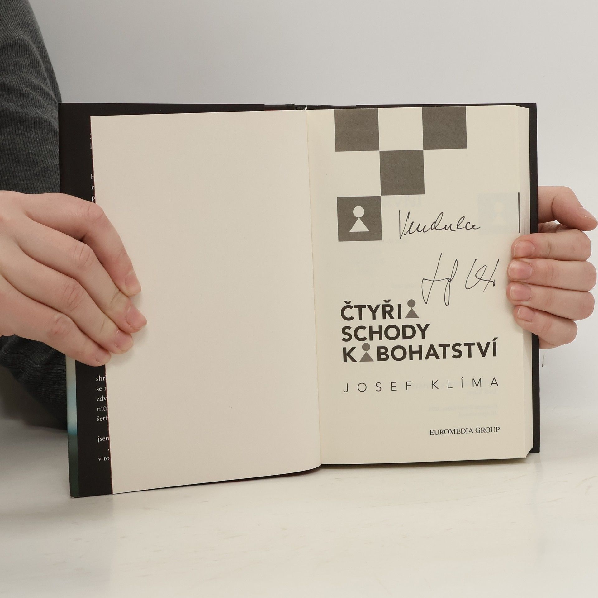 Josef Klíma Čtyři schody k bohatství