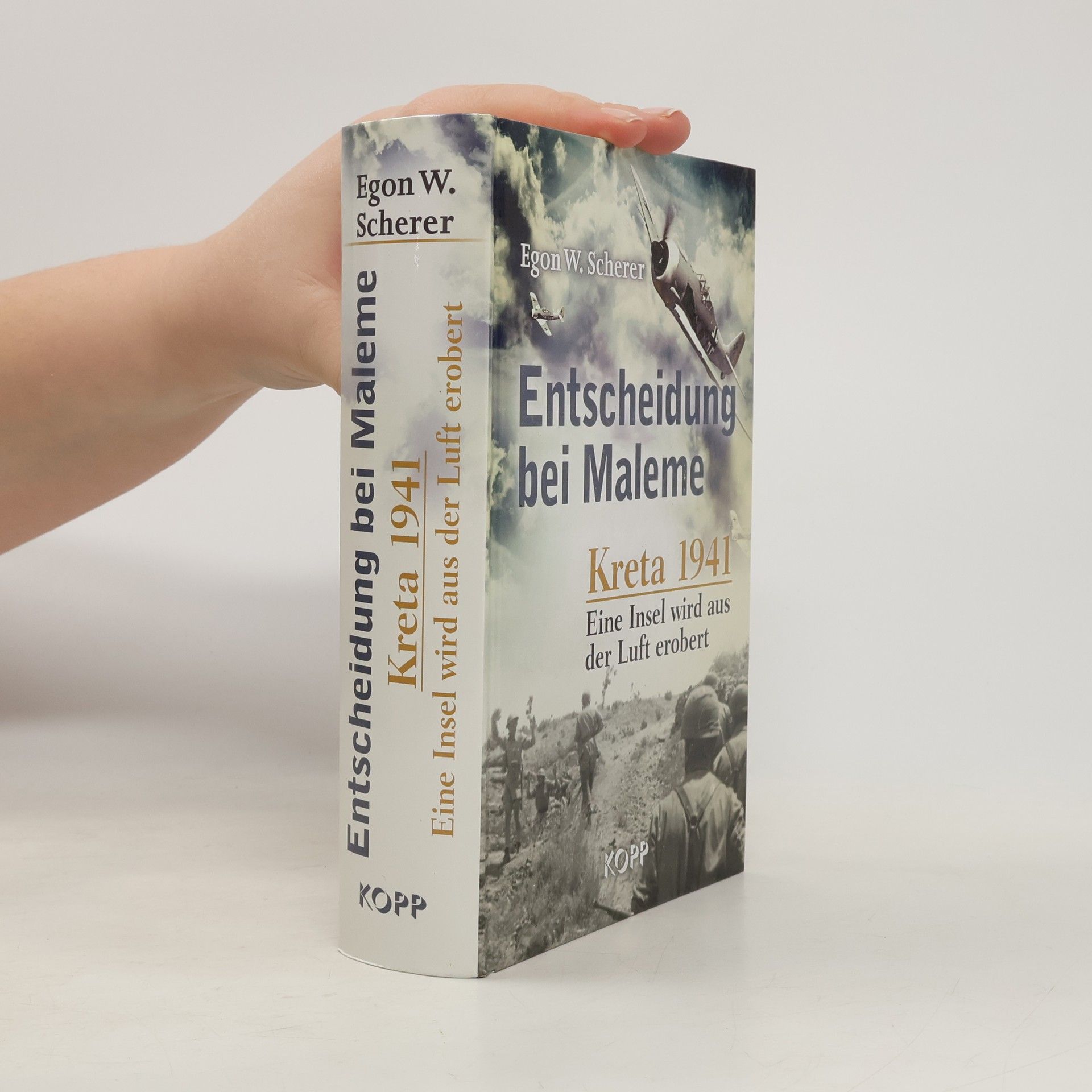 Egon W. Scherer Entscheidung bei Maleme