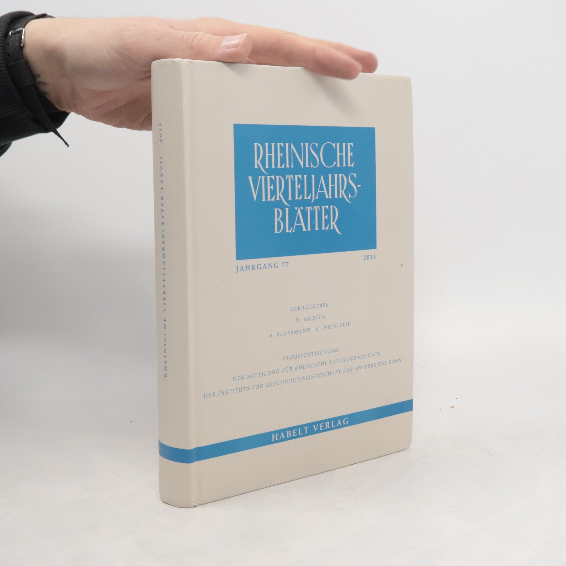 Kolektiv autorů Rheinische Vierteljahrsblätter 2013