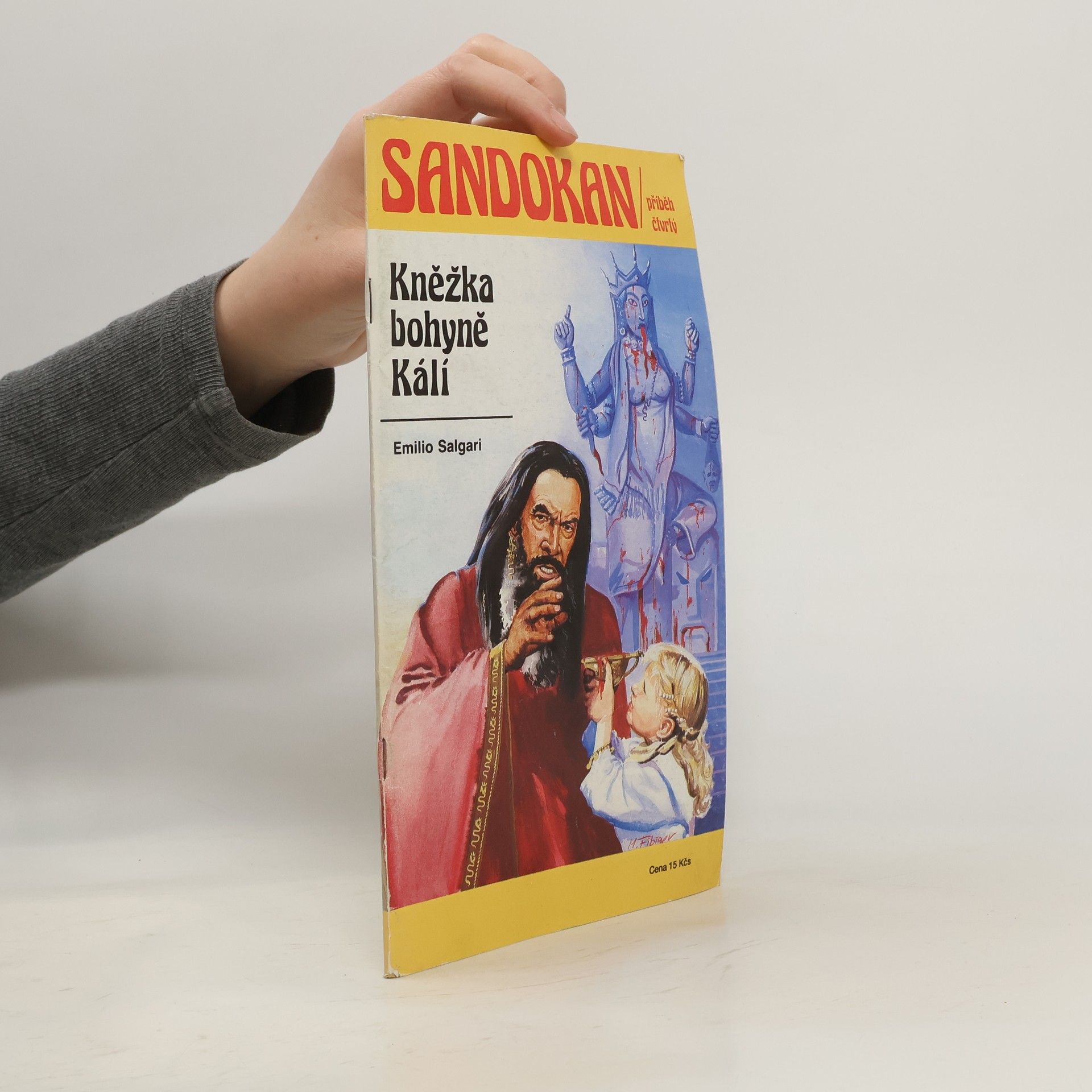 Emilio Salgari Sandokan IV: Kněžka bohyně Kálí