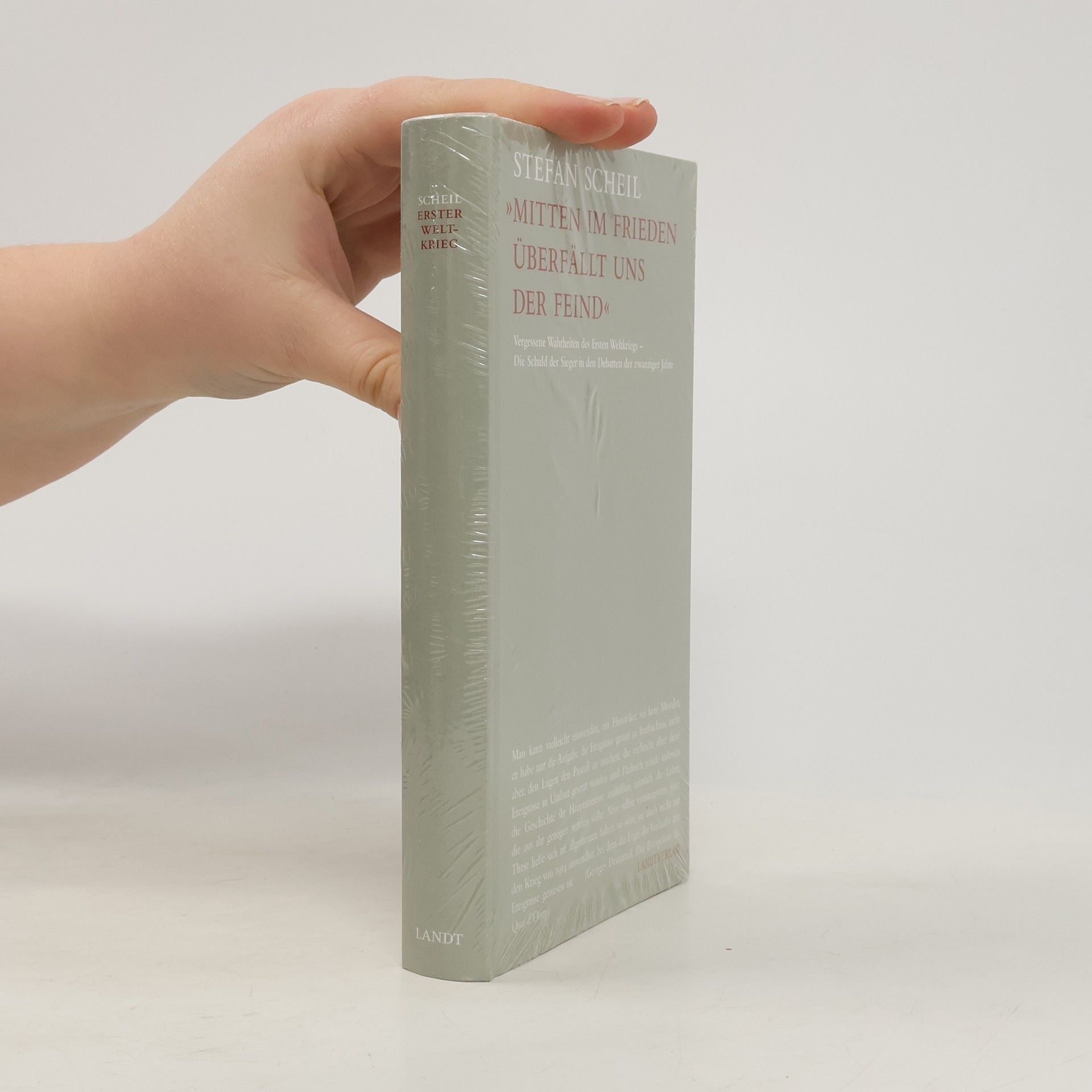 "Mitten im Frieden überfällt uns der Feind"