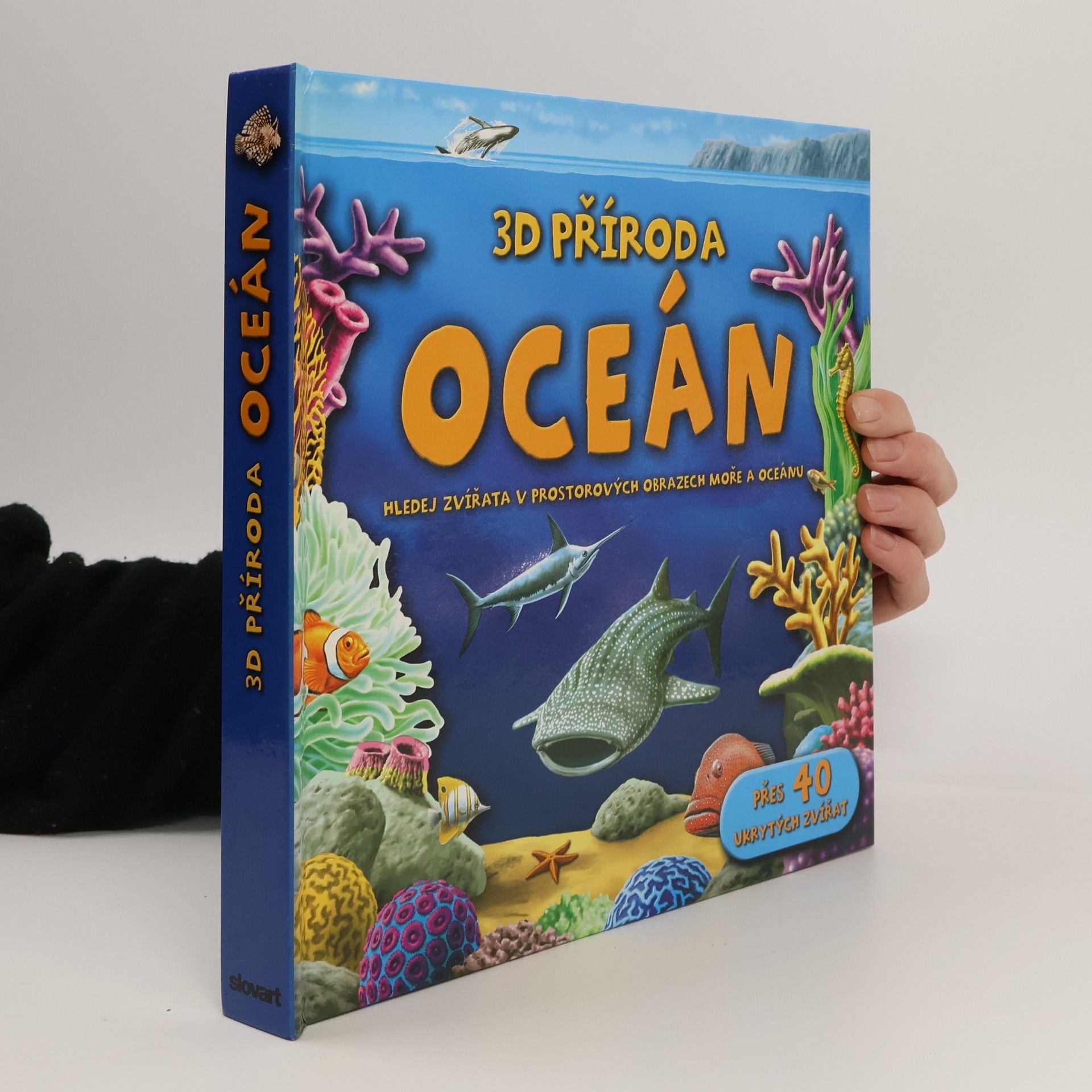 Tom Connell Oceán: Hledej zvířata v prostorových obrazech moře a oceánu