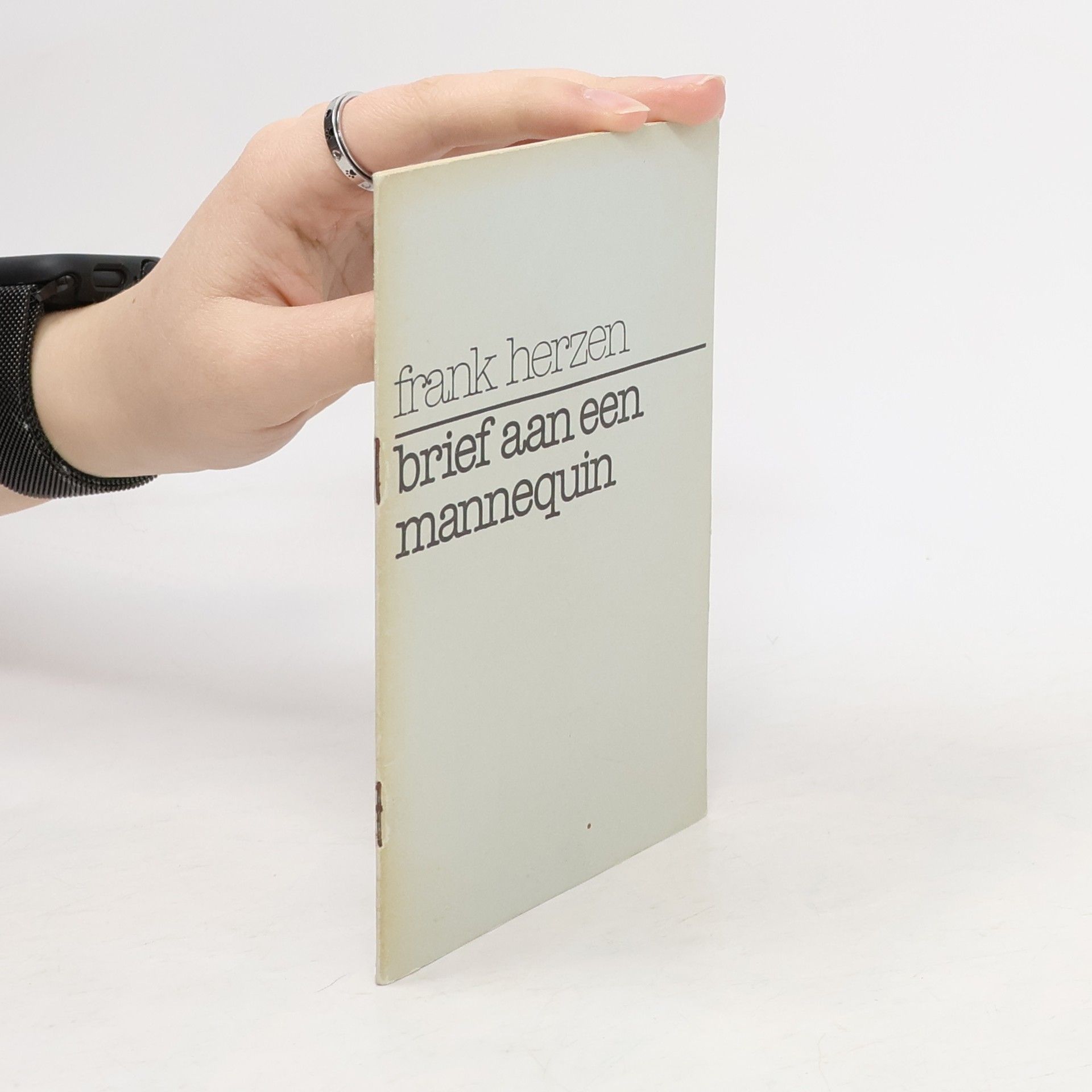 Brief aan een mannequin