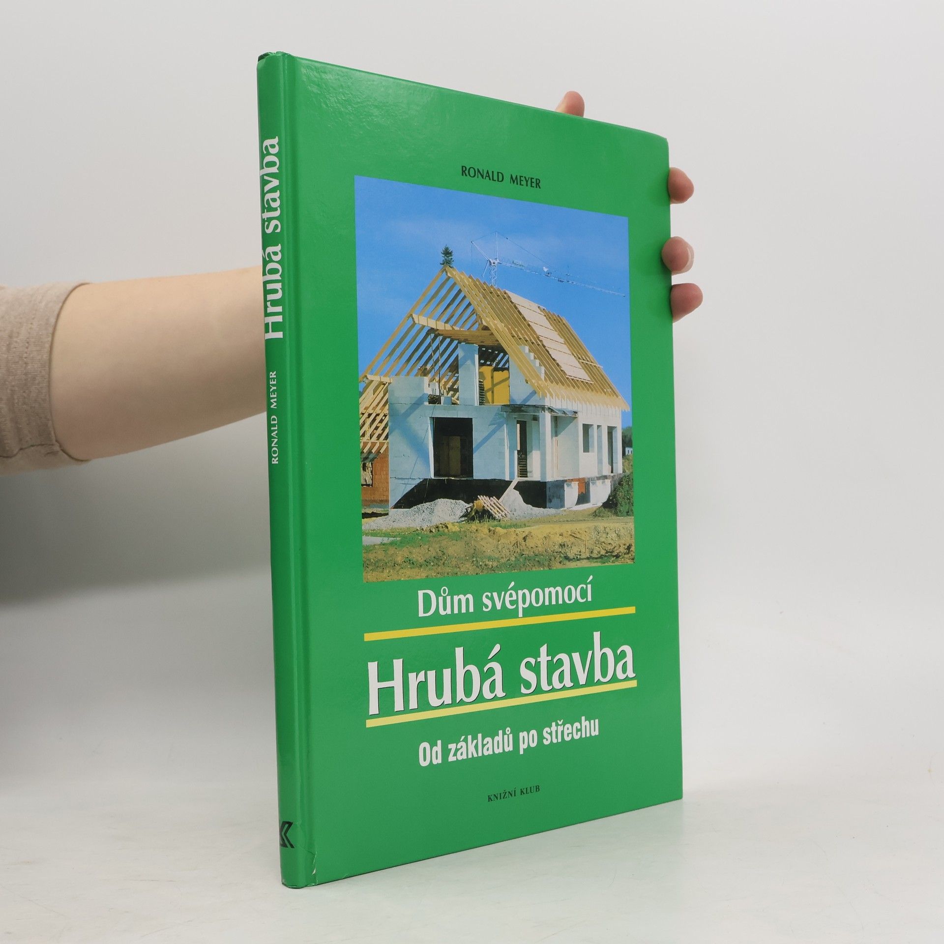 Ronald Meyer Dům svépomocí : hrubá stavba: Od základů po střechu