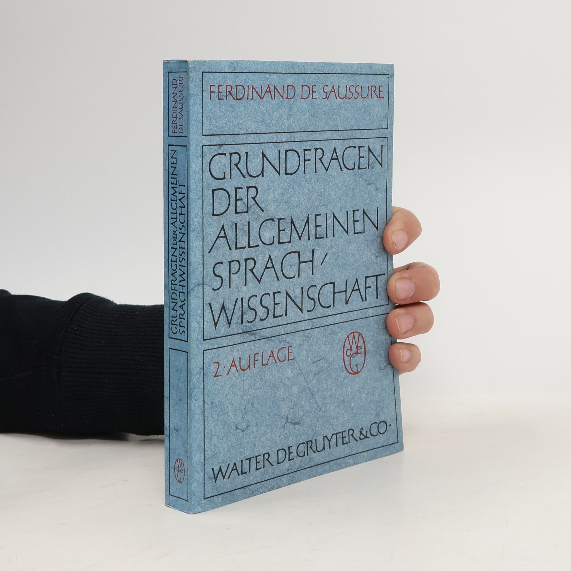 Ferdinand de Saussure Grundfragen der allgemeinen Sprachwissenschaft