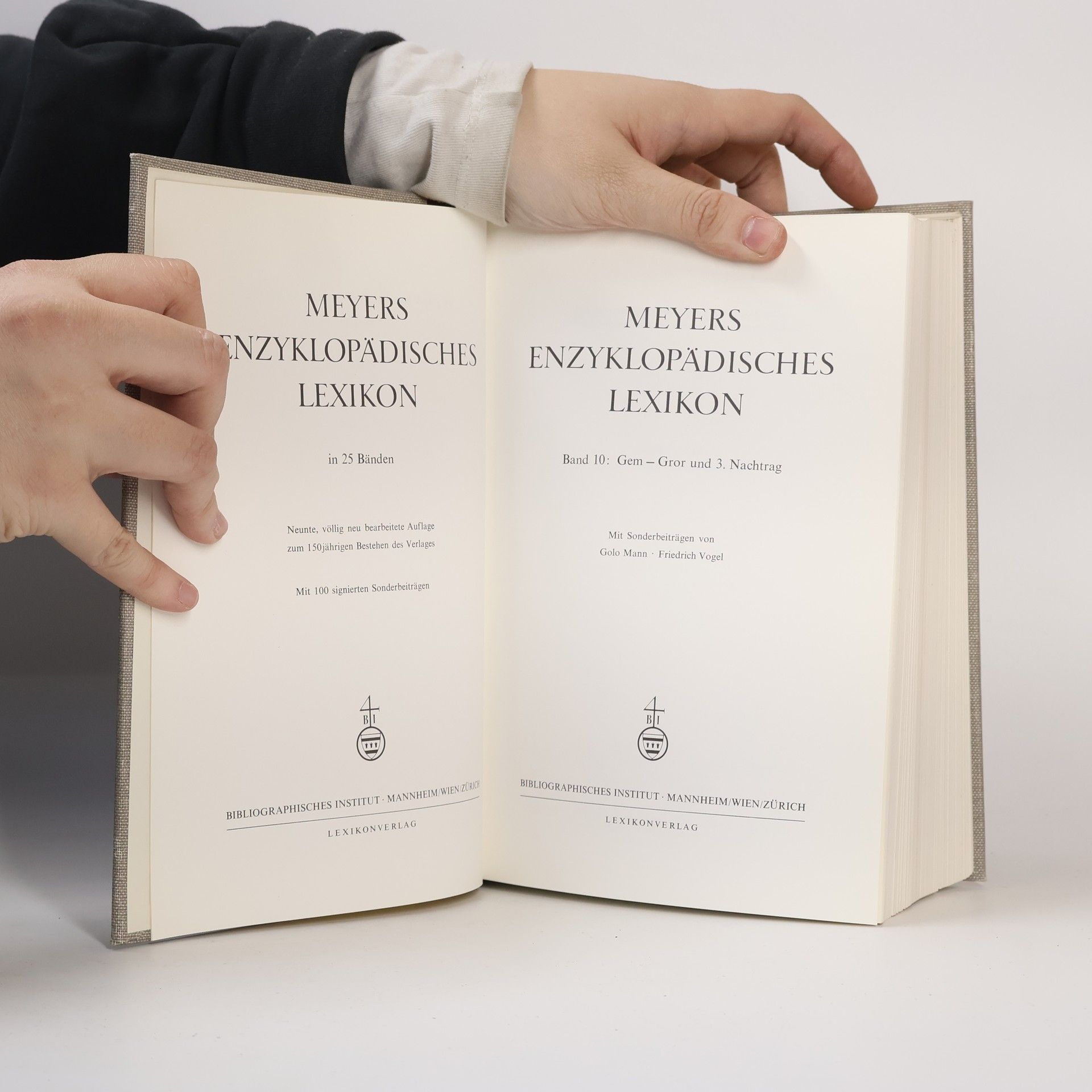 Autorenkollektiv Meyers Enzyklopädisches Lexikon. Band 10. Gem-Gror