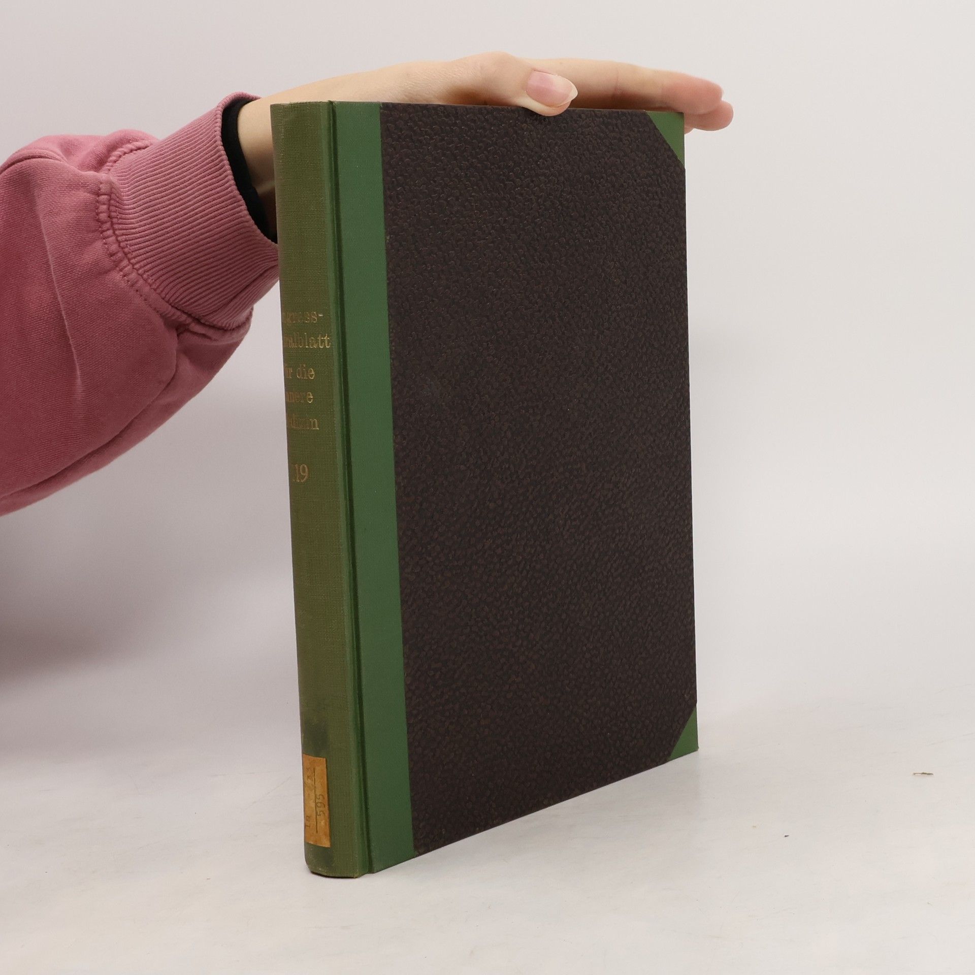 Various authors Kongresszentralblatt für die gesamte innere Medizin mit einschluss der Kinderheilkunde 119