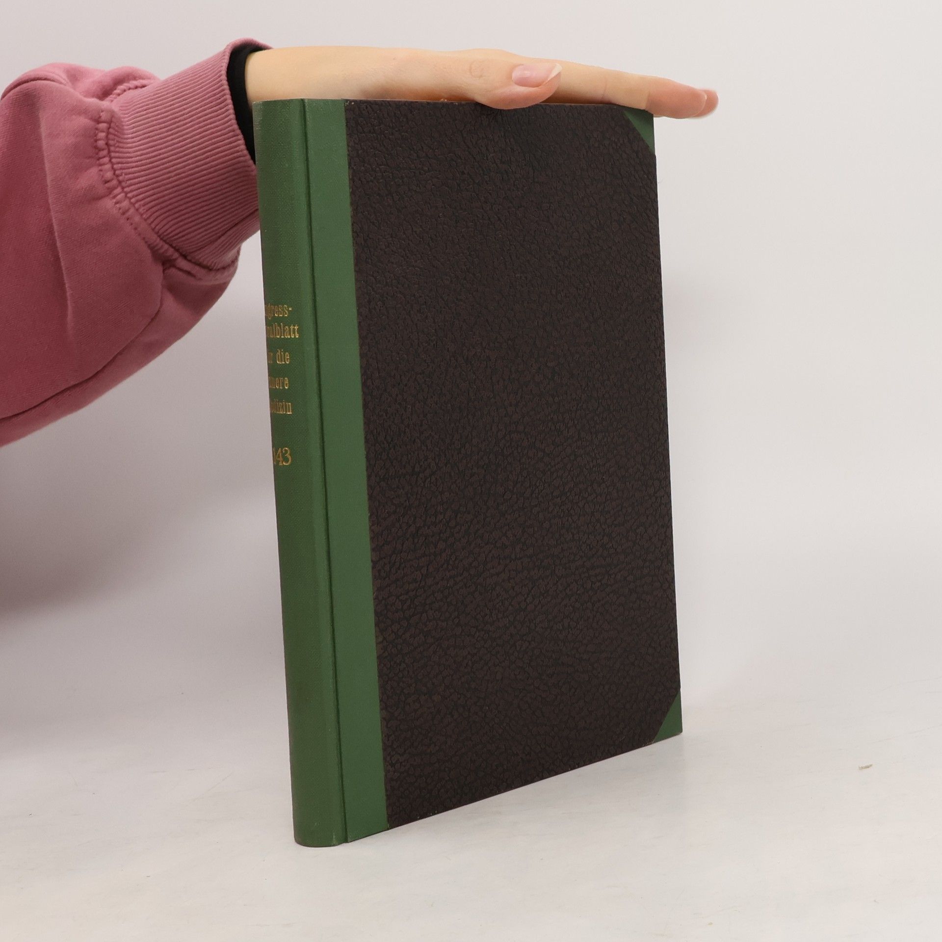 Autorenkollektiv Kongresszentralblatt für die gesamte Innere Medizin mit Einschluss der Kinderheilkunde 143