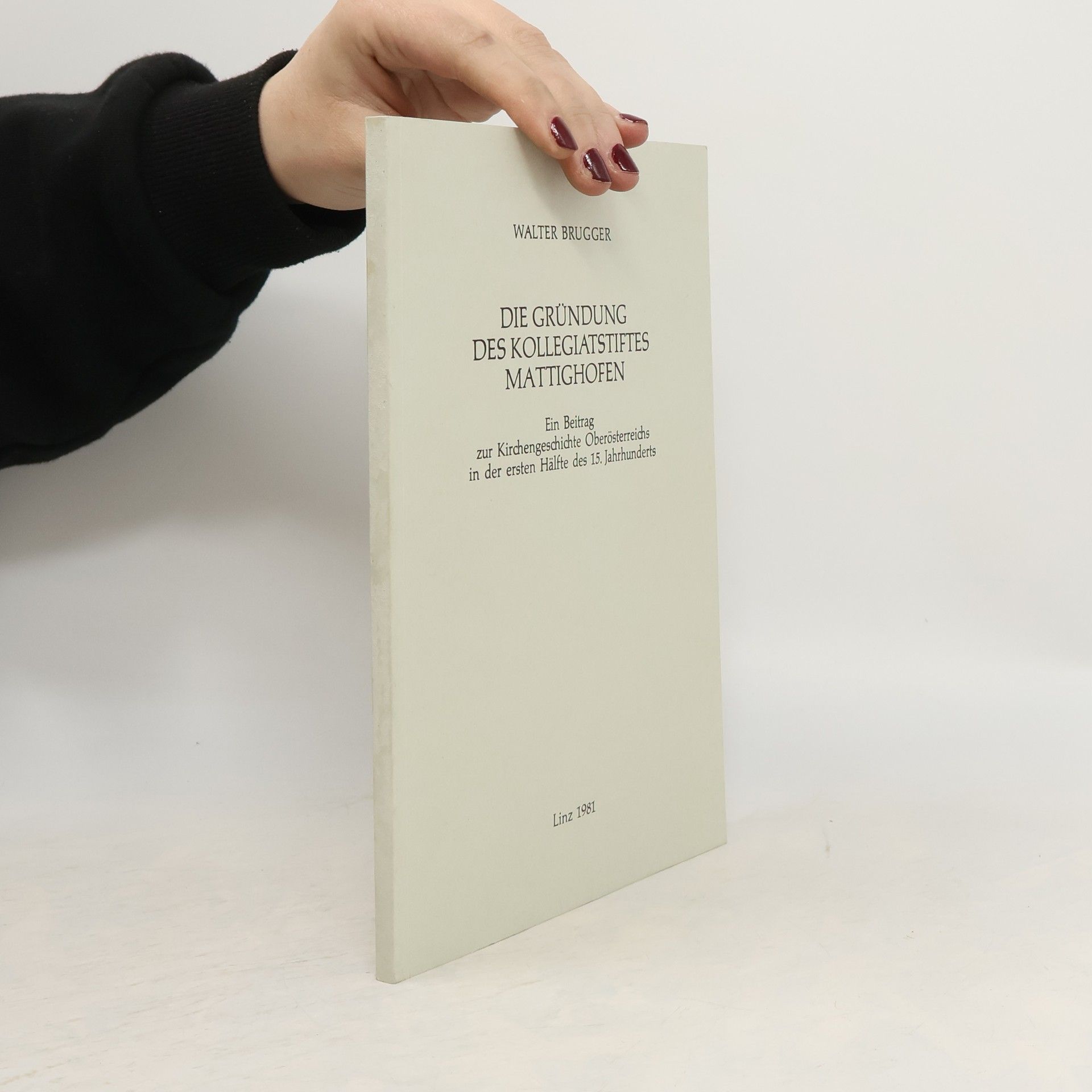 Die Gründung des Kollegiatstiftes Mattighofen