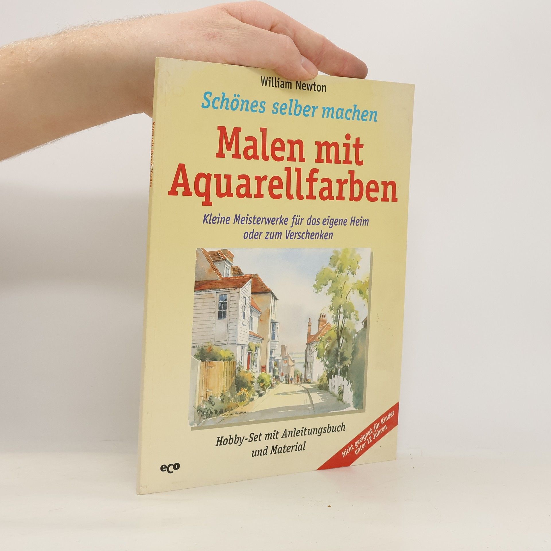 William Newton Malen mit Aquarellfarben