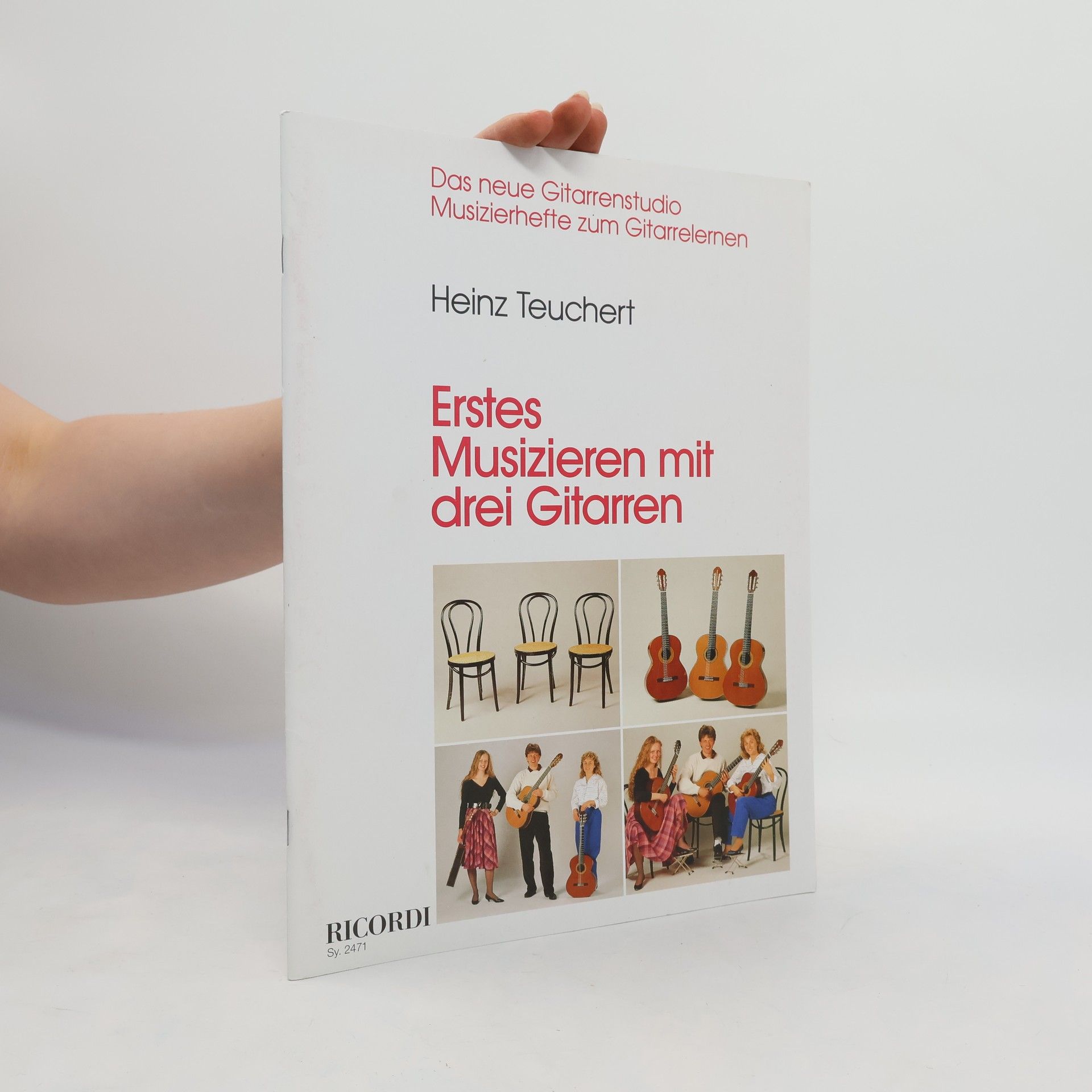 Heinz Teuchert Erstes Musizieren mit drei Gitarren