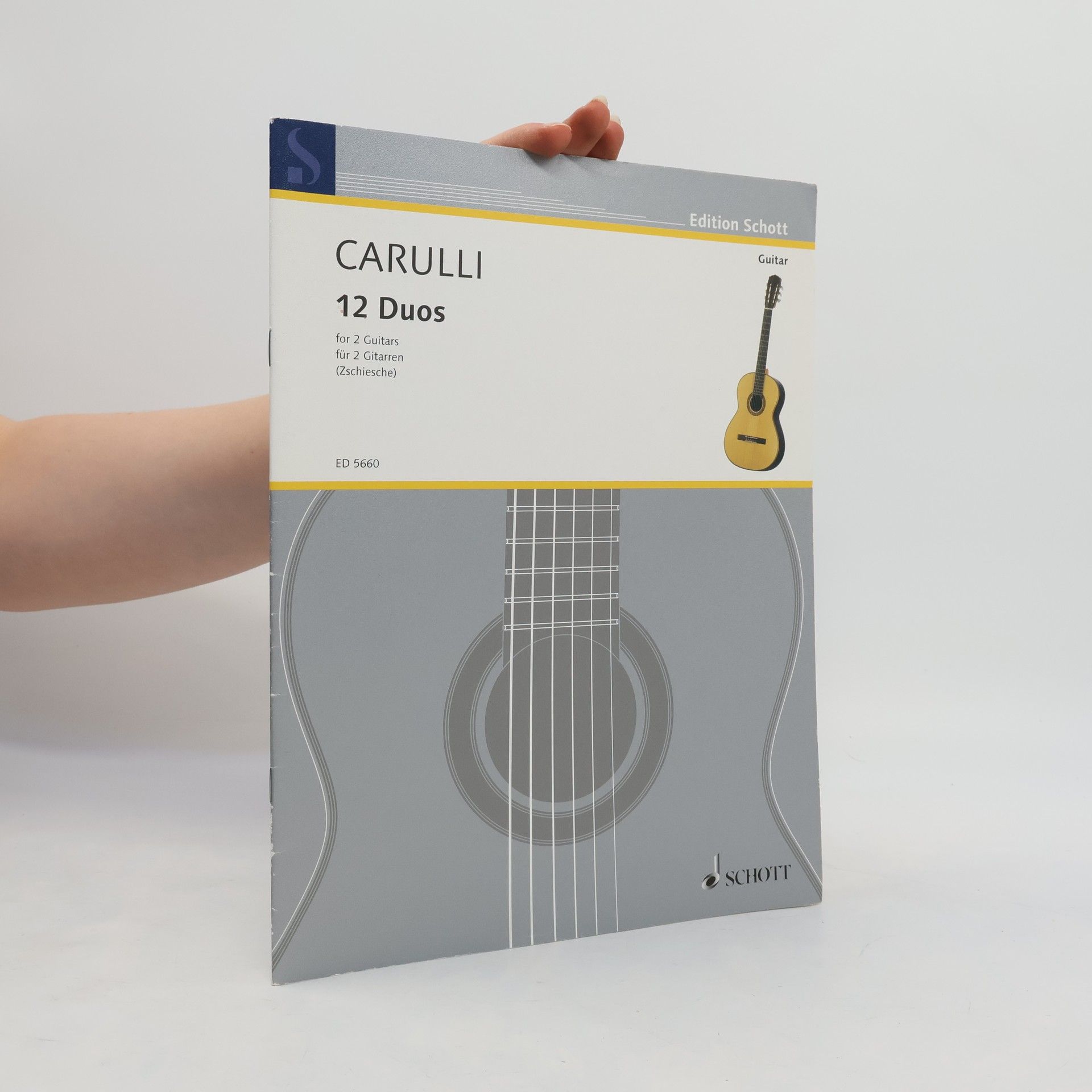 S. Carulli 12 Duos: 2 Guitars. Partition d'exécution.