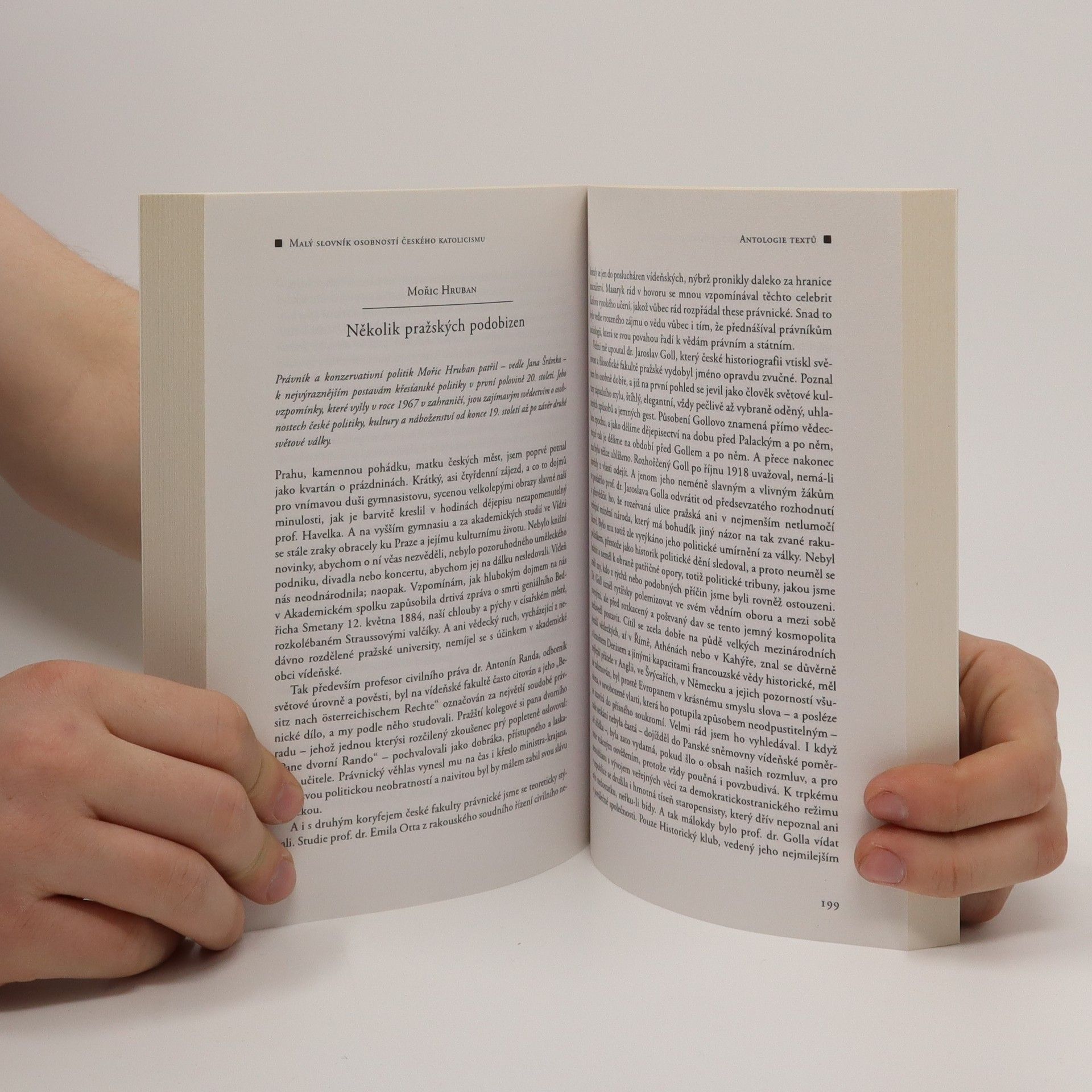 Jiří Hanuš Malý slovník osobností českého katolicismu 20. století s antologií textů
