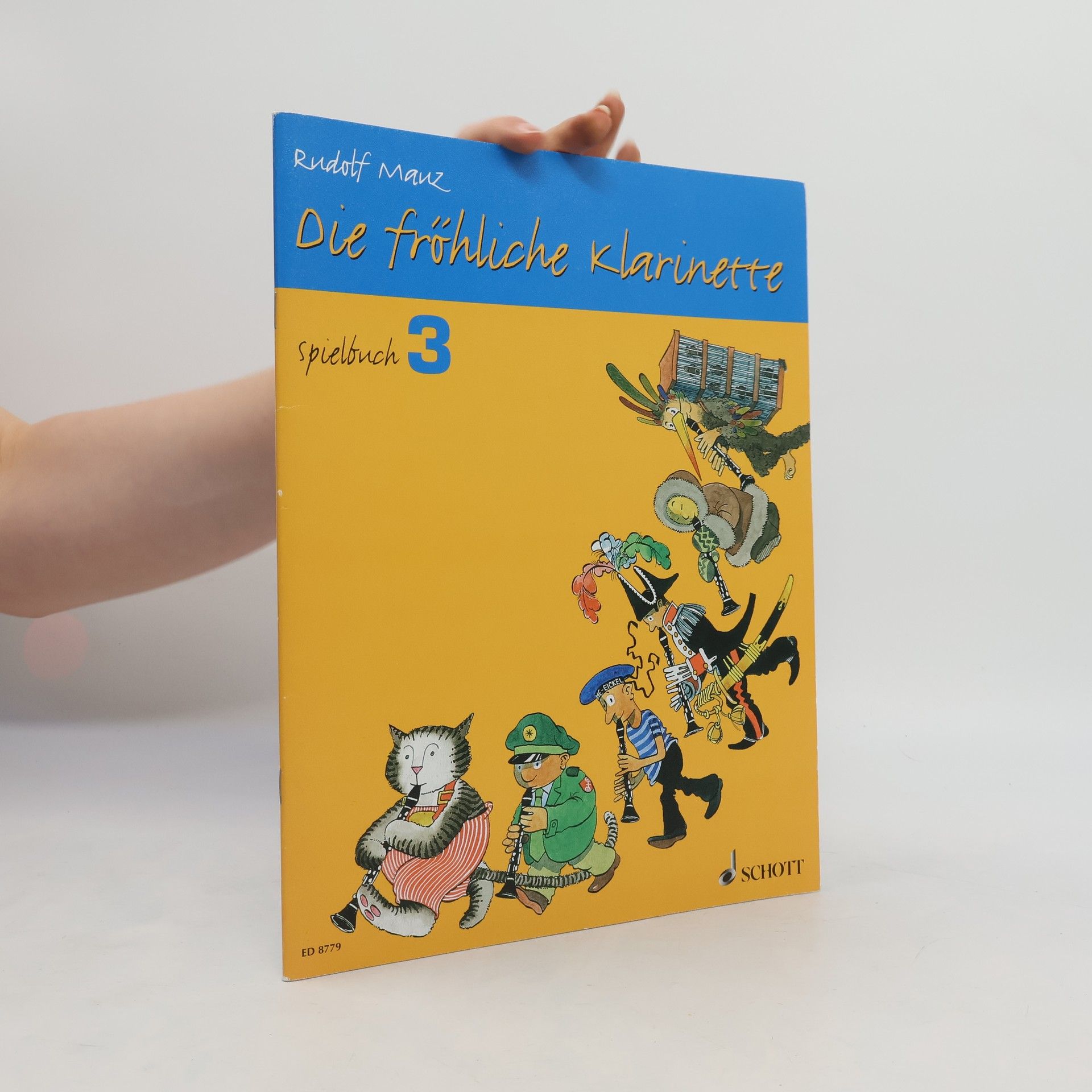Rudolf Mauz Die fröhliche Klarinette Spielbuch 3