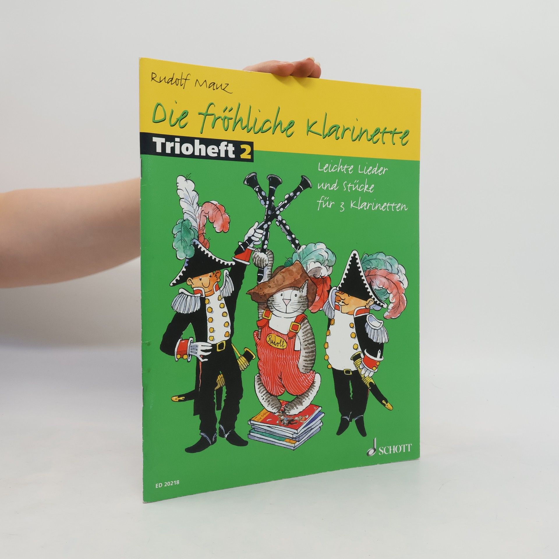 Rudolf Manz Trioheft - 2: Die fröhliche Klarinette. Spielpartitur