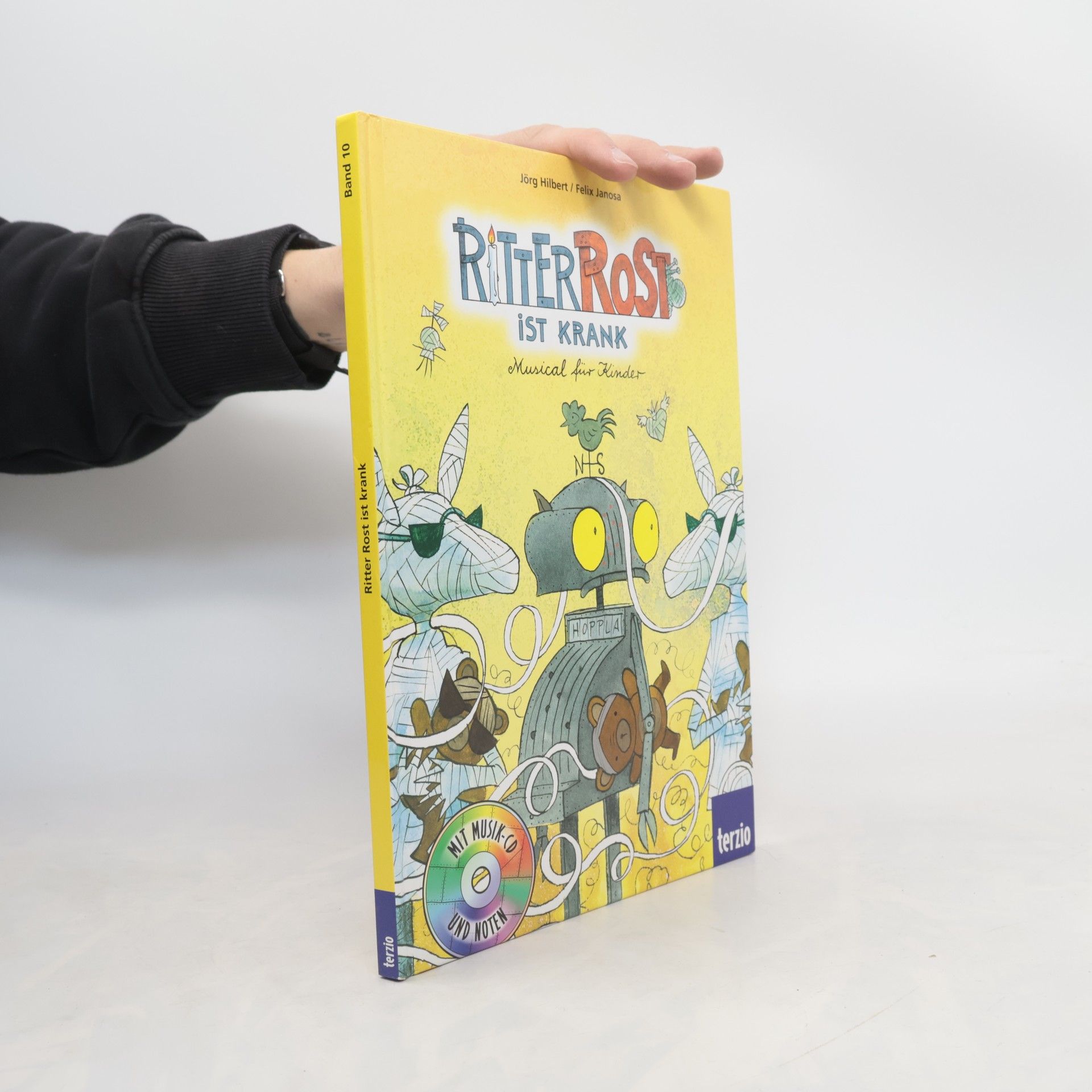 Jörg Hilbert Ritter Rost ist krank - Buch und CD