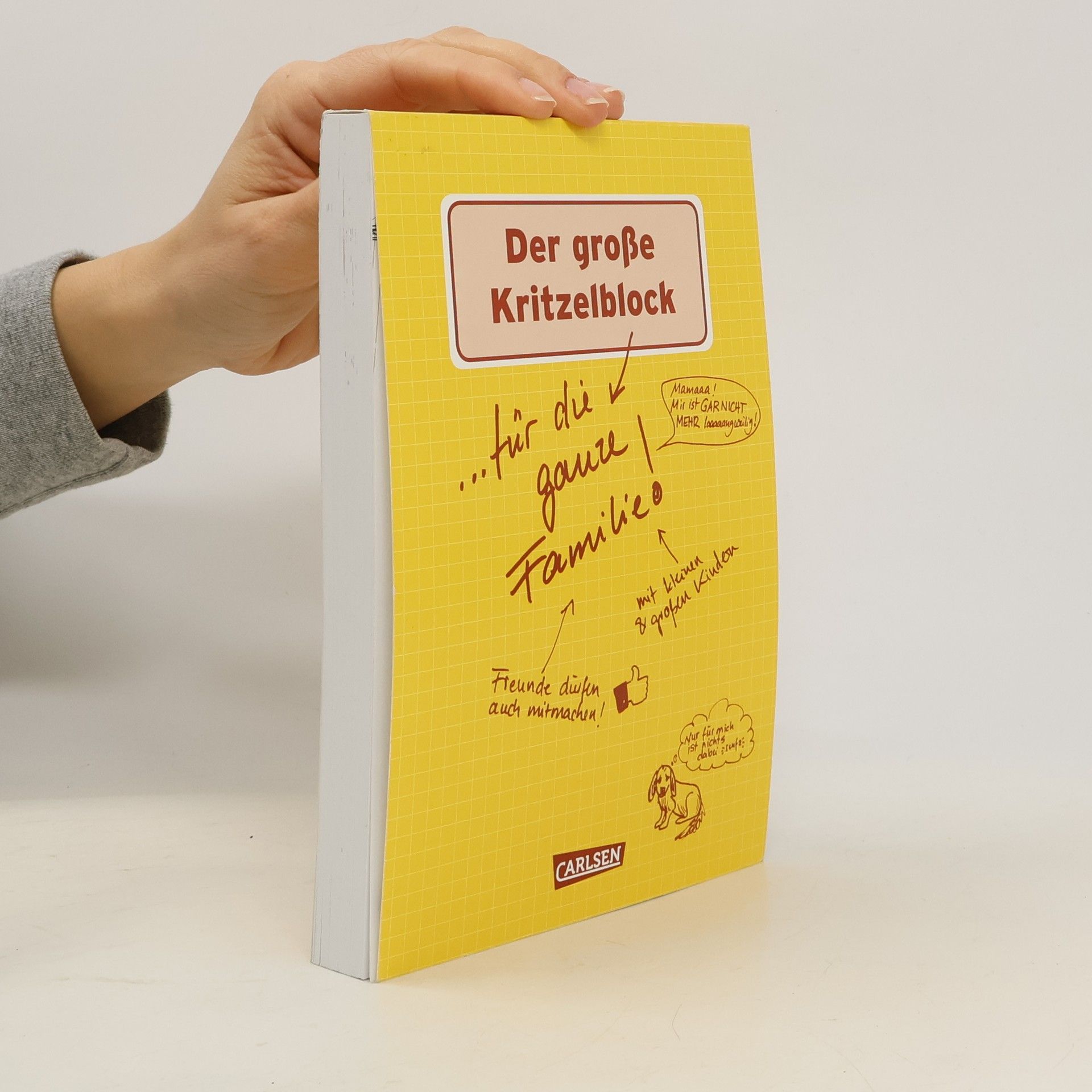 Der große Kritzelblock für die ganze Familie