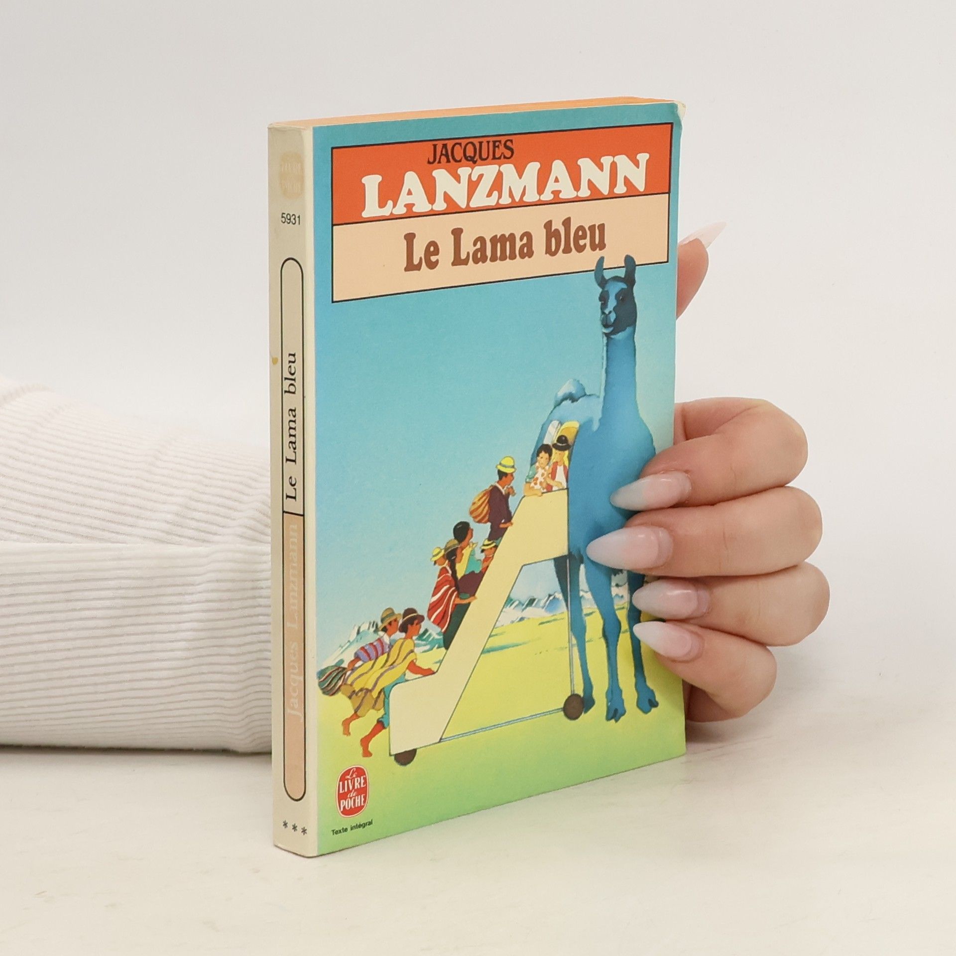 Lanzmann Jacques Le Lama Bleu
