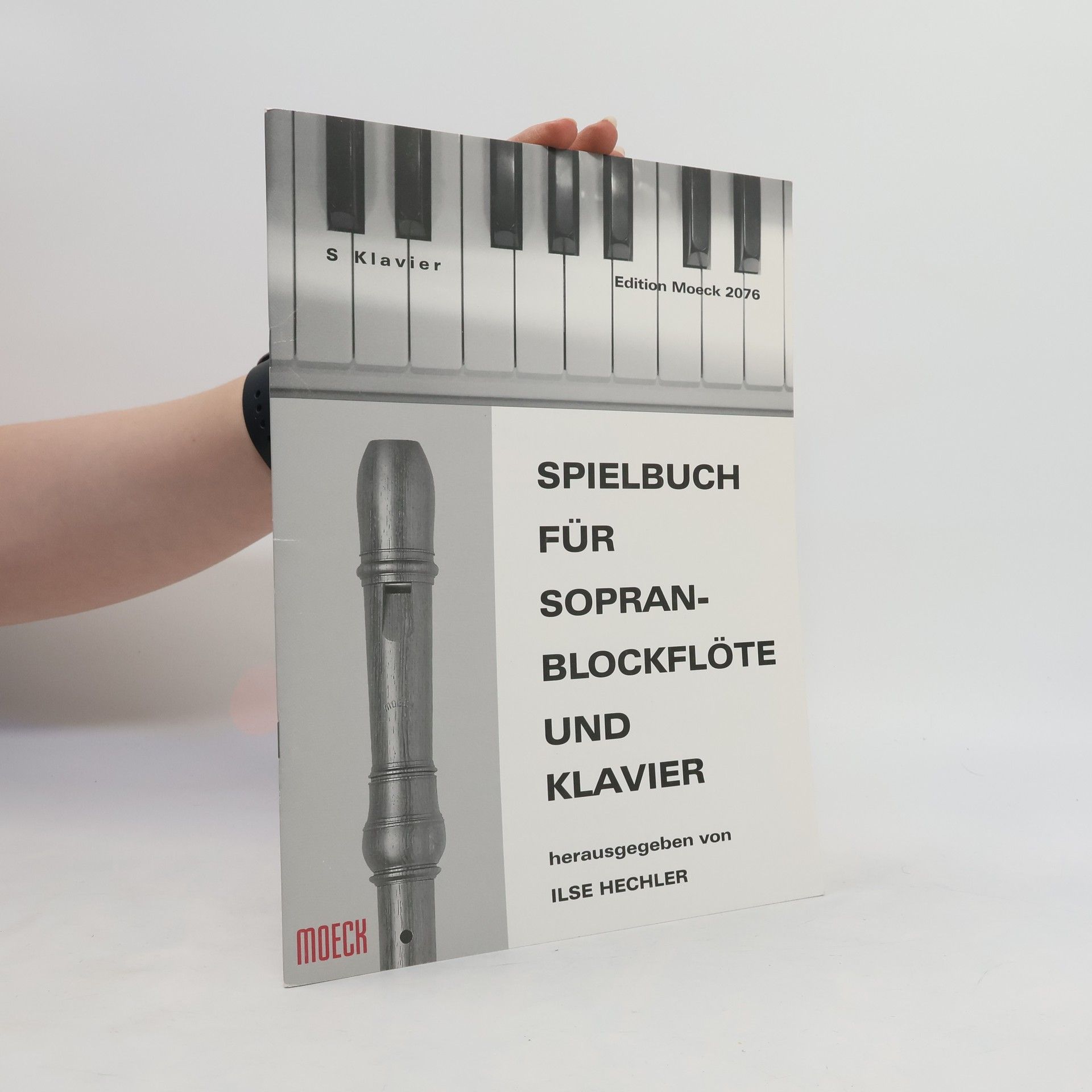 Ilse Hechler Spielbuch für Sopranblockflöte und Klavier