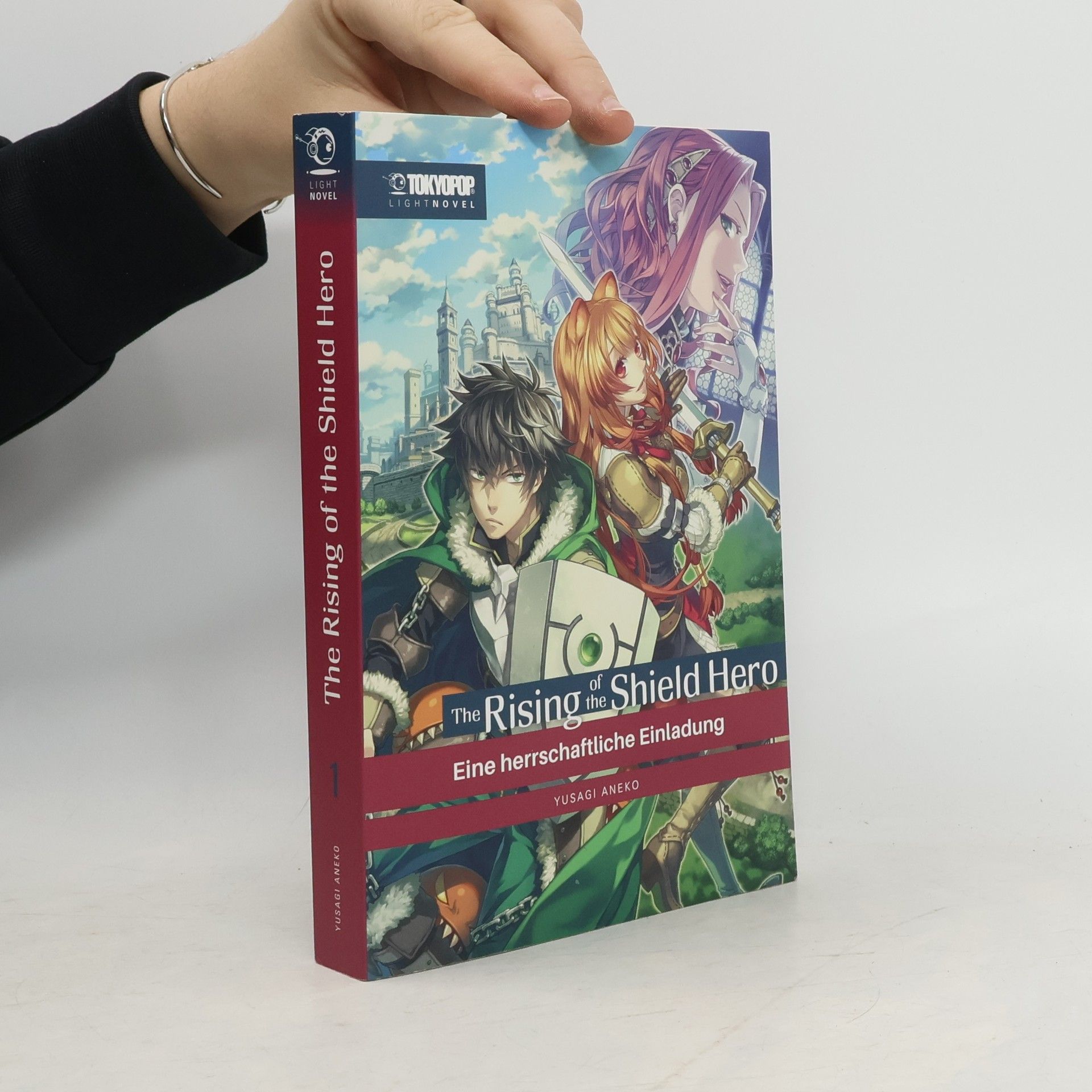 Aneko Yusagi The Rising of the Shield Hero Light Novel 01