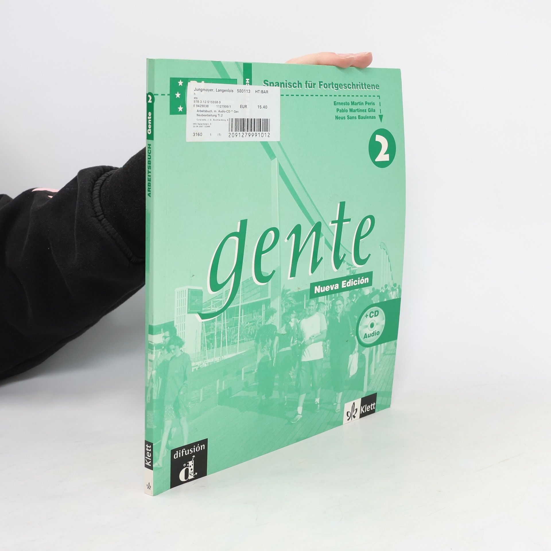 Kolektiv autorů Gente 2. Arbeitsbuch B1