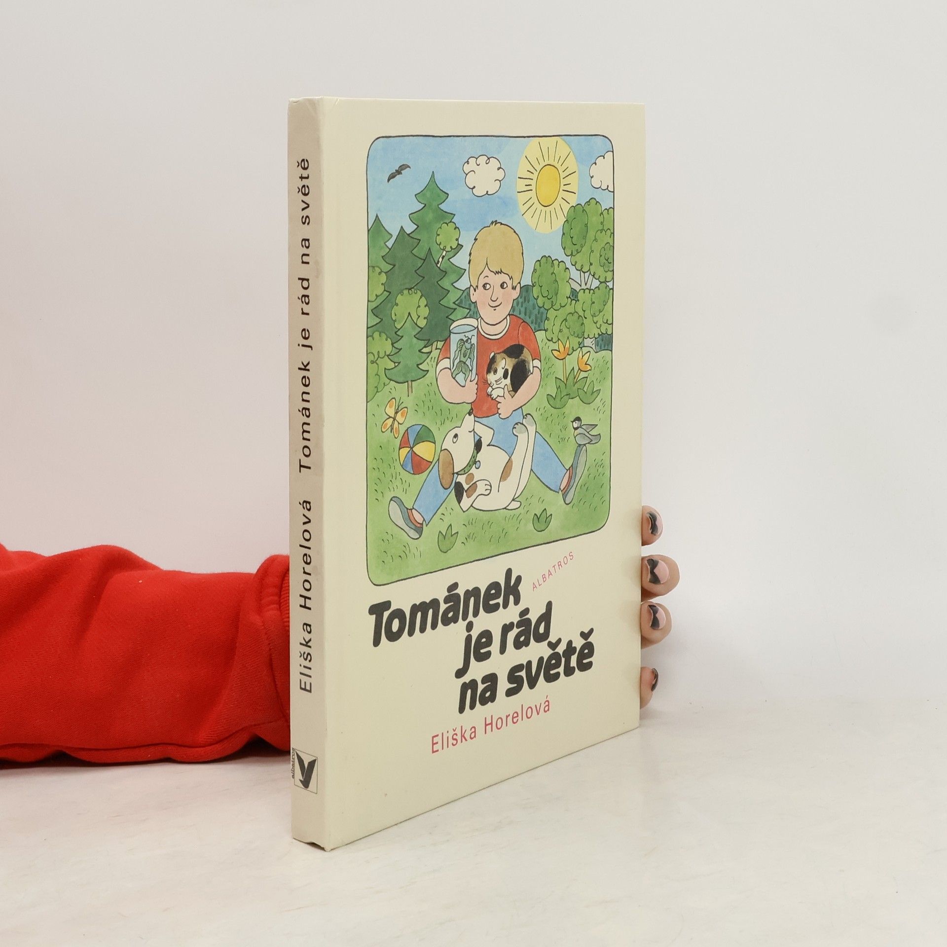 Horelová Eliška Tománek je rád na světě