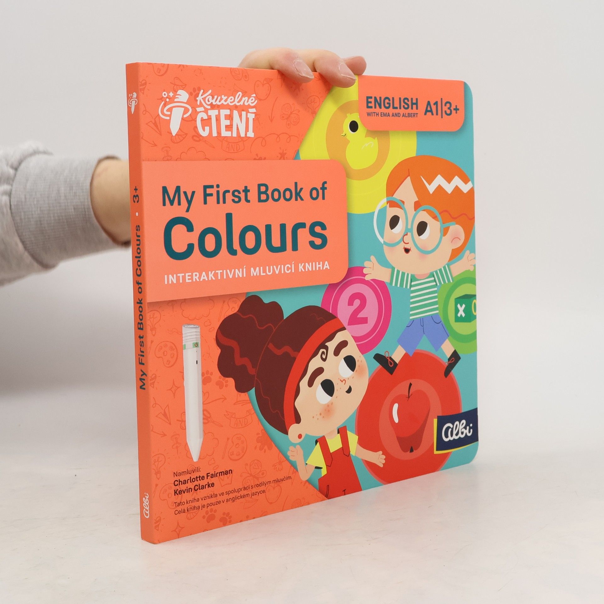 My first book of colours : interaktivní mluvící kniha
