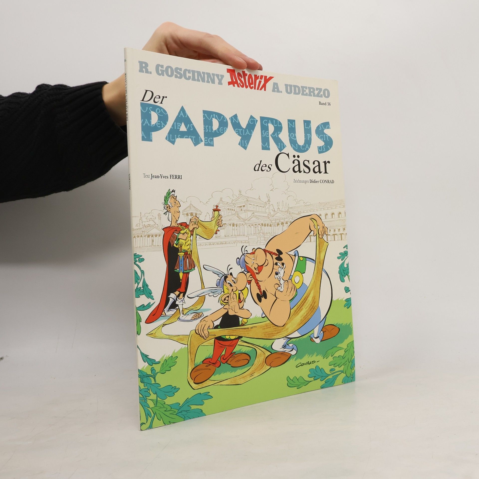 Albert Uderzo Der Papyrus des Cäsar