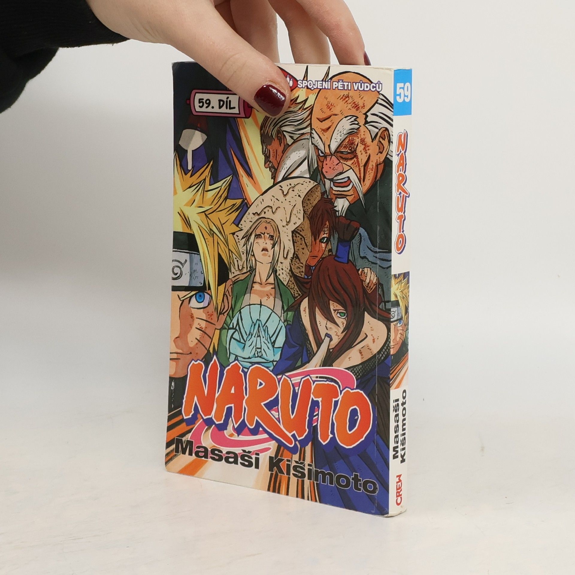 Masashi Kishimoto Naruto 59. díl - Spojení pěti vůdců