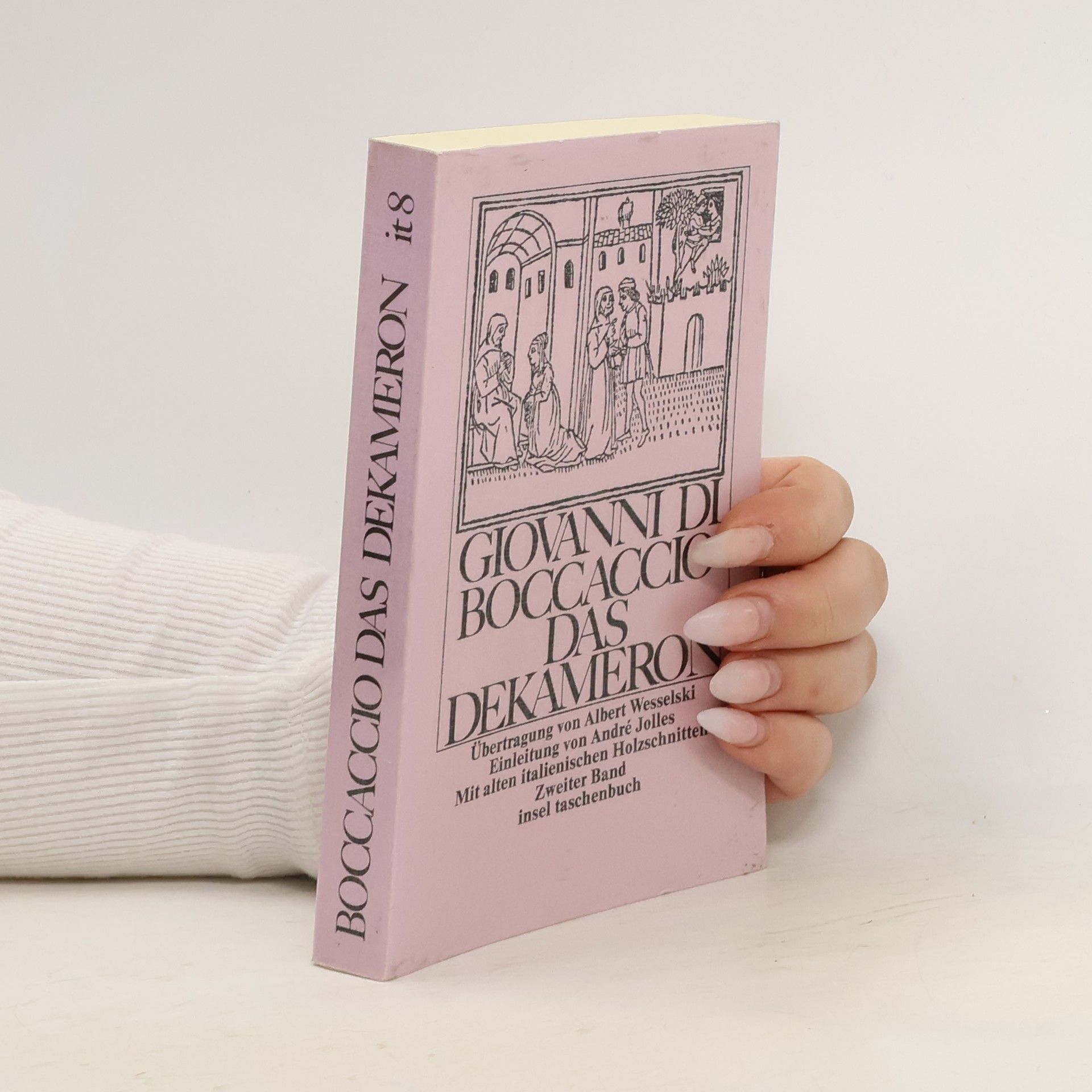 Giovanni Boccaccio Das Dekameron. Tl.2. Einl. v. Andre Jolles