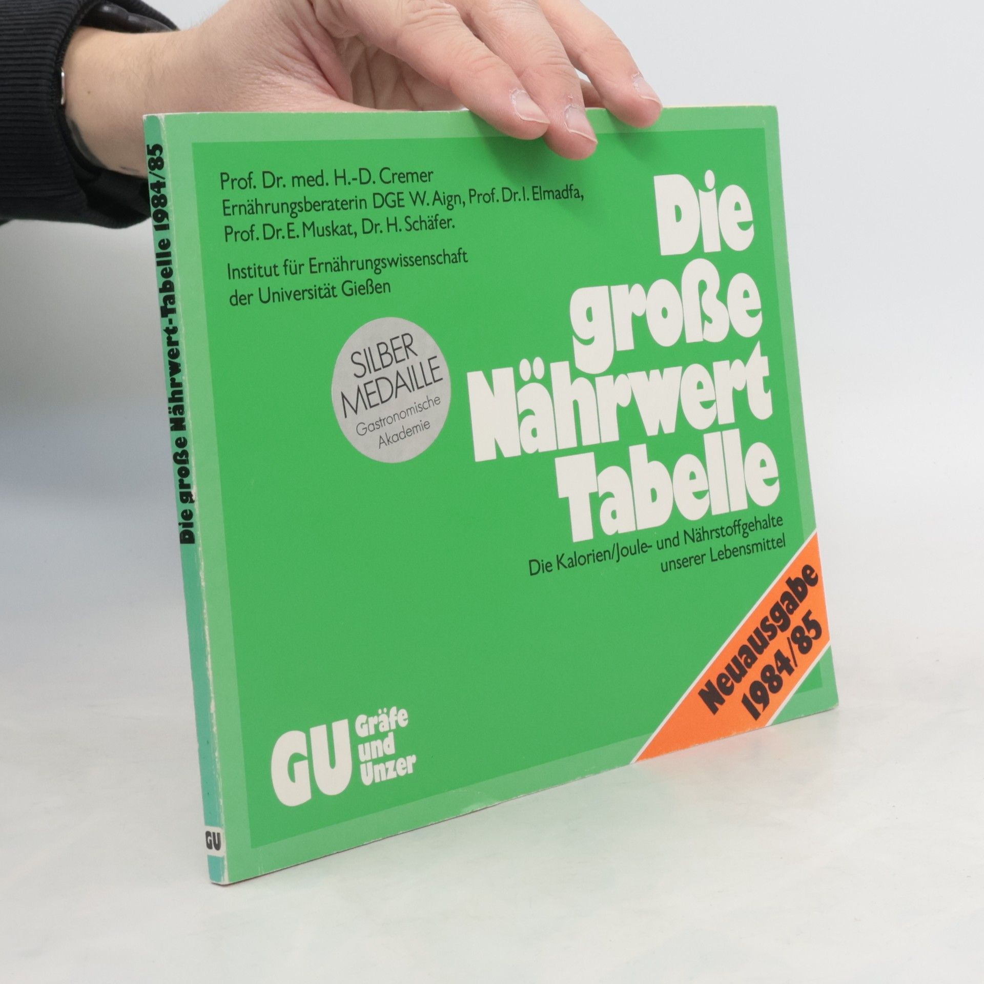 Hans-Diedrich Cremer Die grosse Nährwert-Tabelle