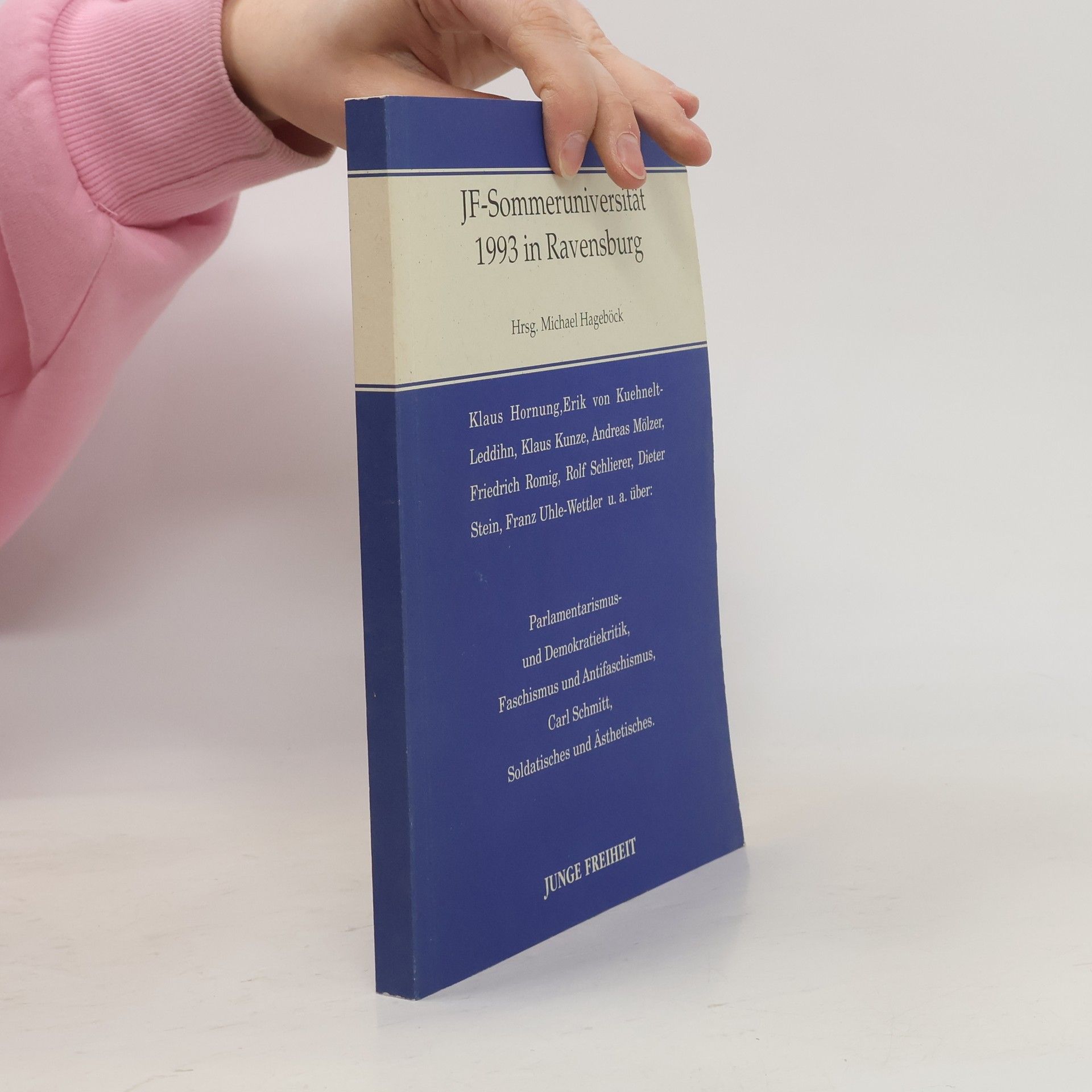 JF-Sommeruniversität 1993 in Ravensburg