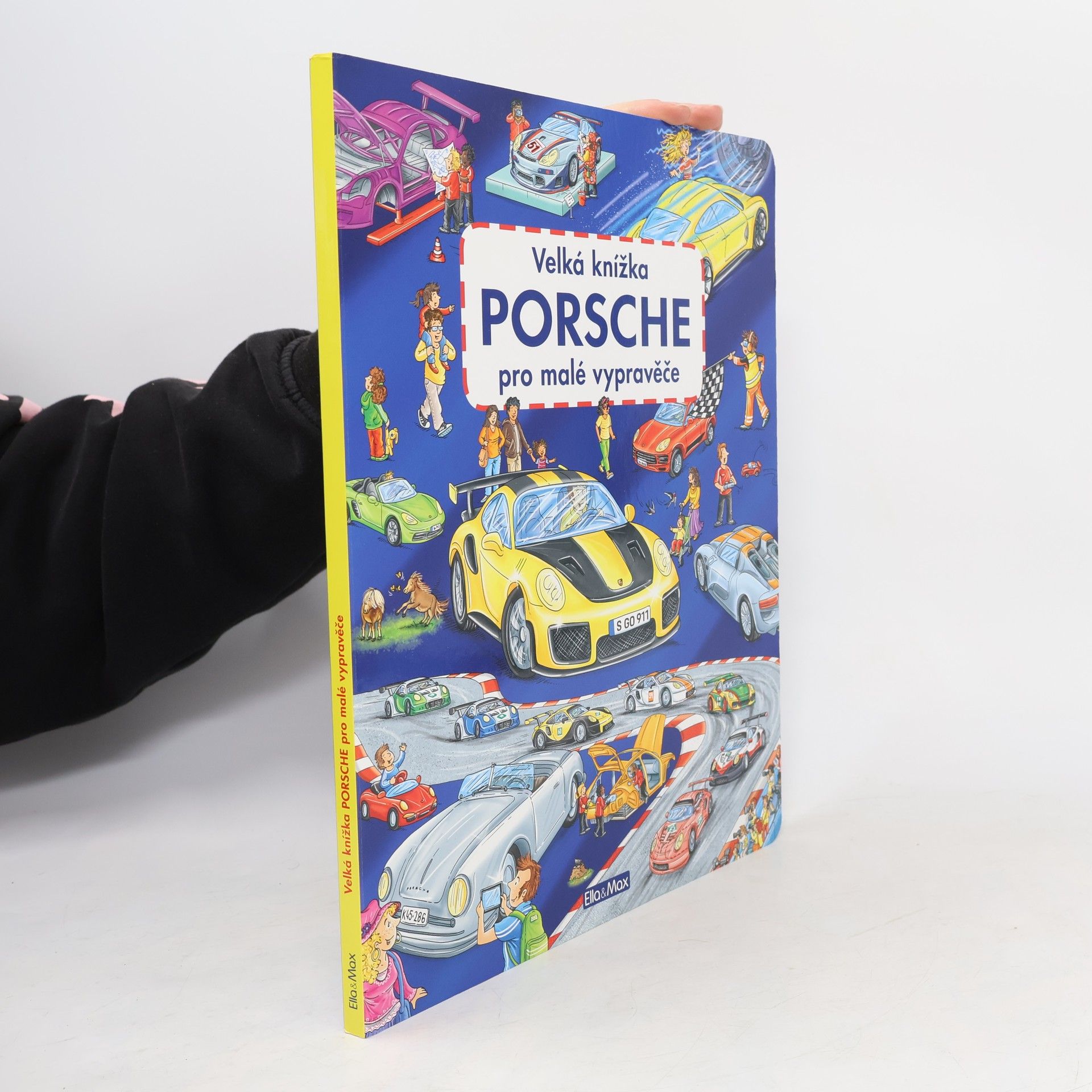 Stefan Lohr Velká knížka PORSCHE pro malé vypravěče