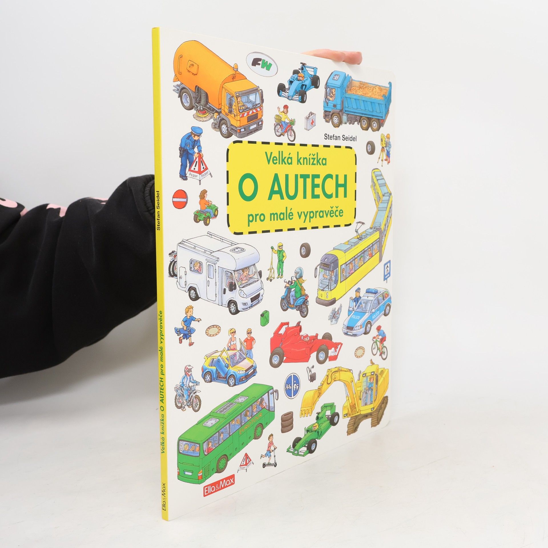 Stefan Seidel Velká knížka o autech pro malé vypravěče