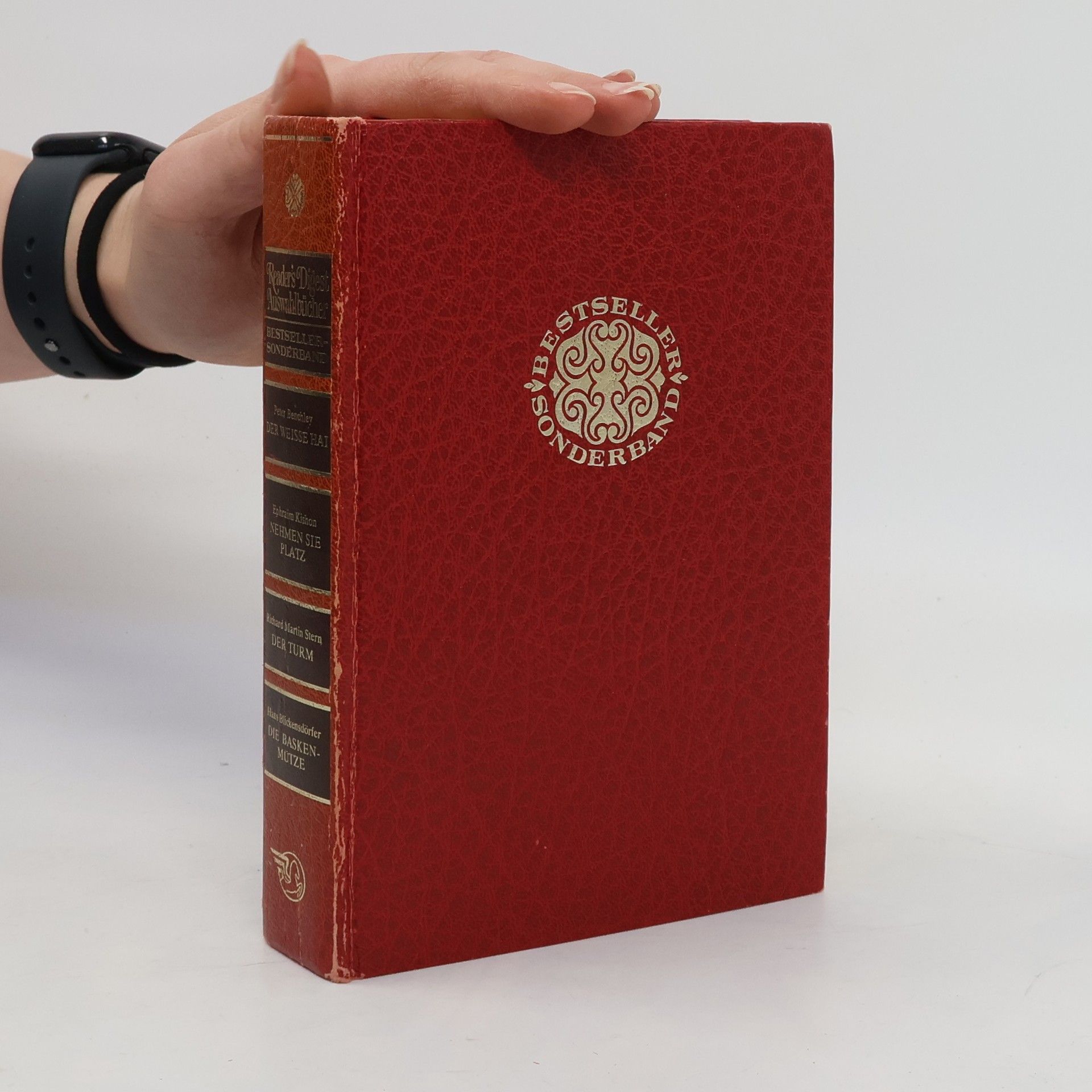 Peter Benchley Reader's Digest Auswahlbücher. Der weiße Hai. Nehmen sie Platz. Der Turm. Die Baskenmütze