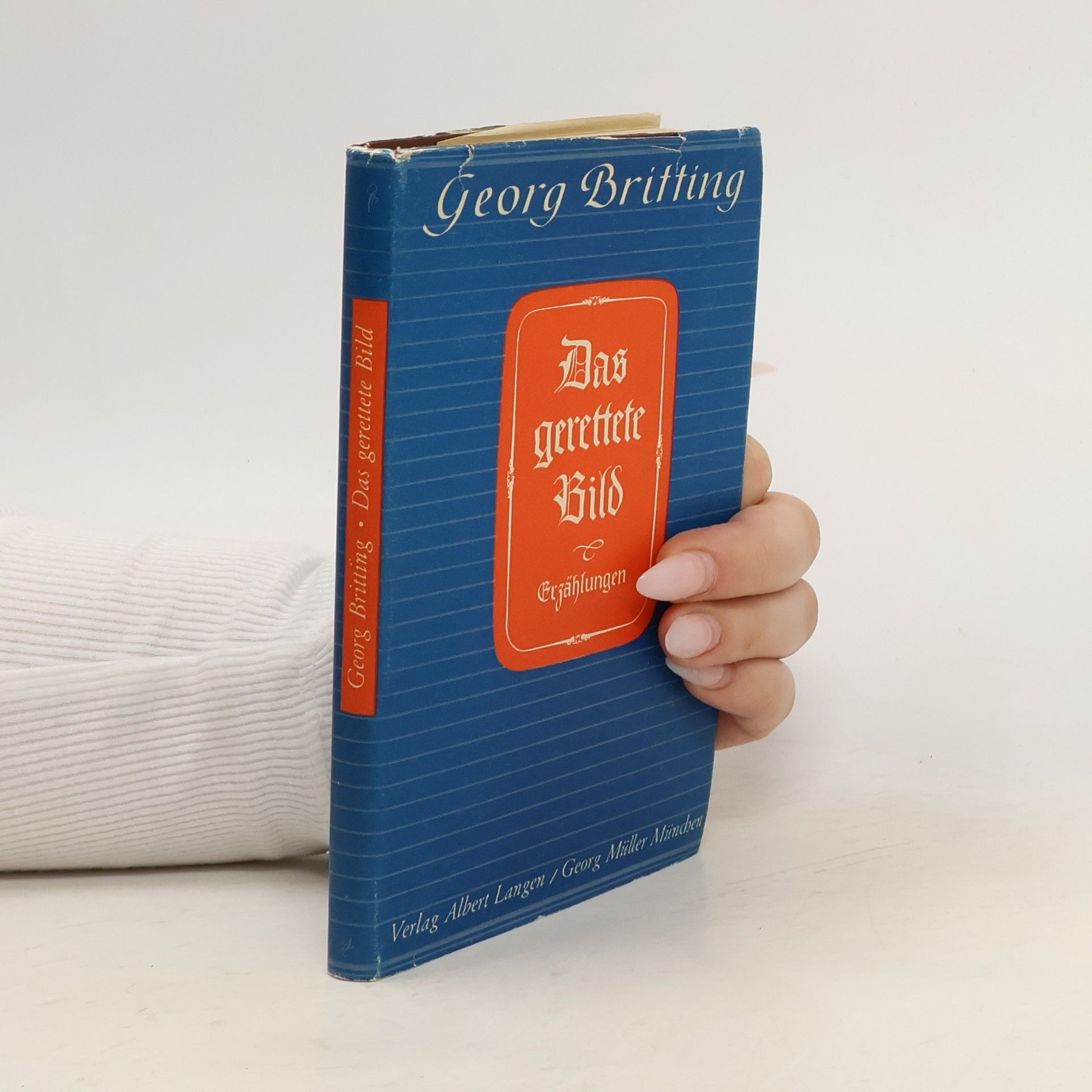 Georg Britting Das gerettete Bild