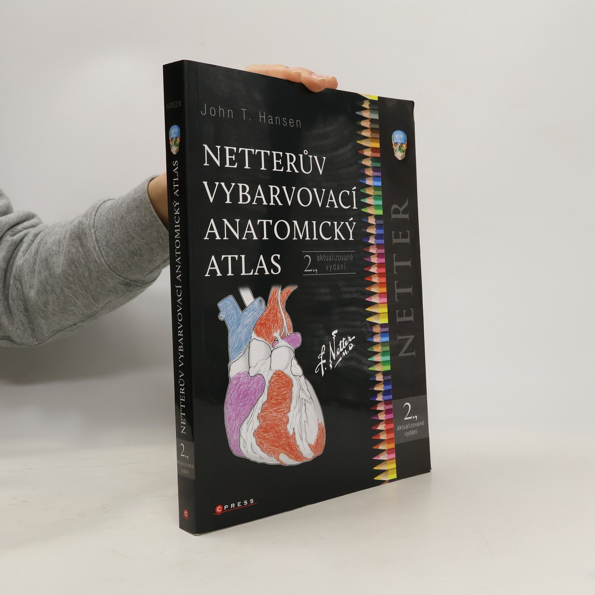 John T. Hansen Netterův vybarvovací anatomický atlas