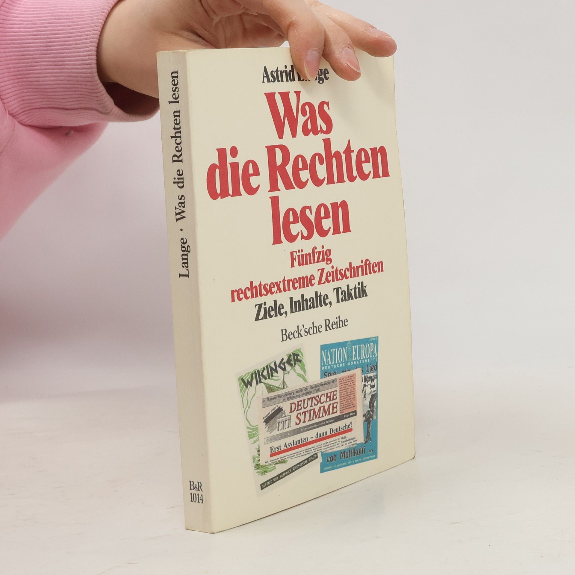 Astrid Lange Was die Rechten lesen