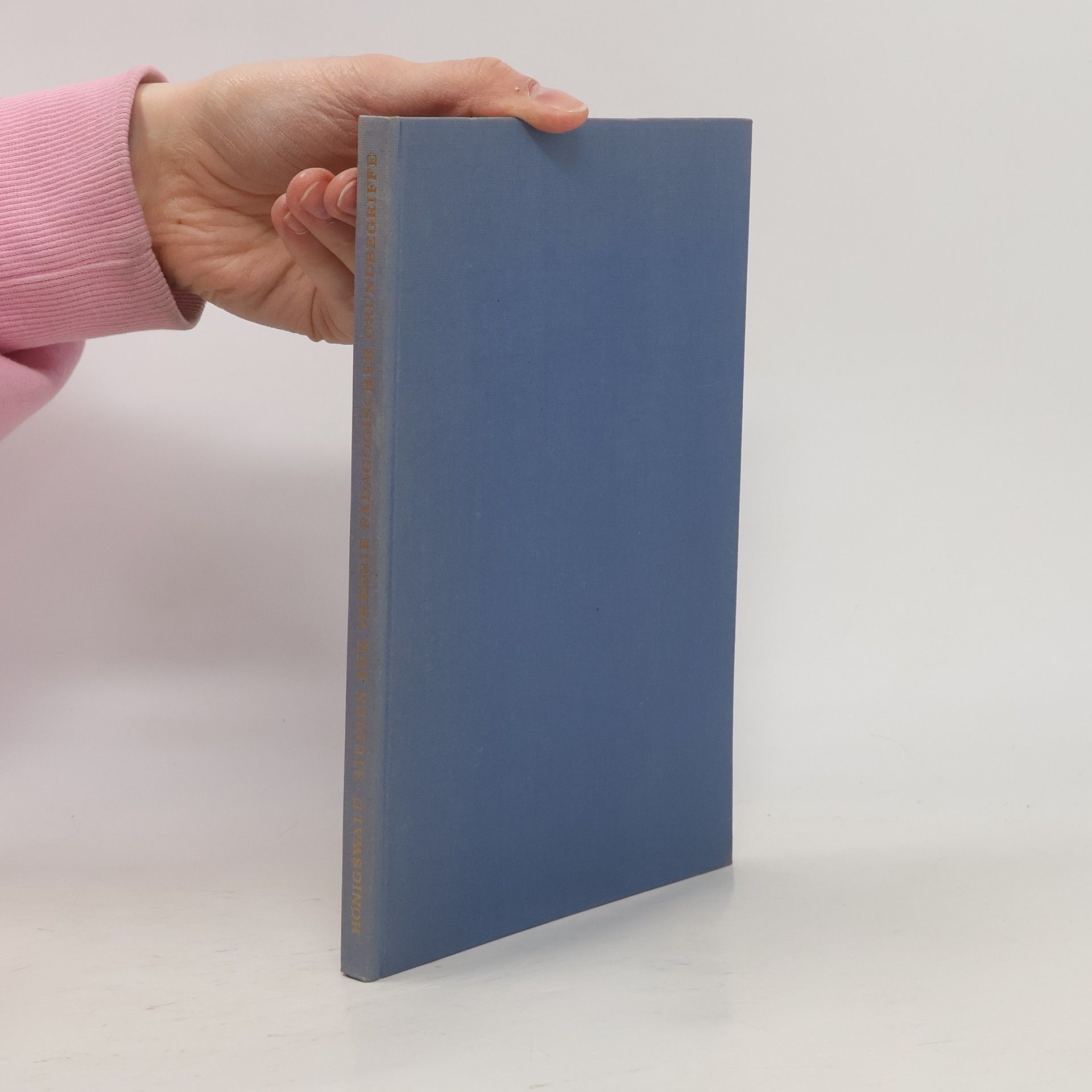 Studien zur Theorie pädagogischer Grundbegriffe