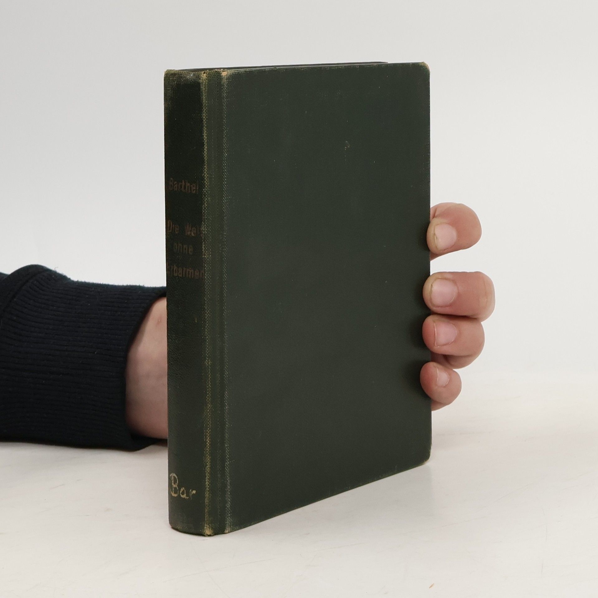 Karl Barthel Die Welt ohne Erbarmen