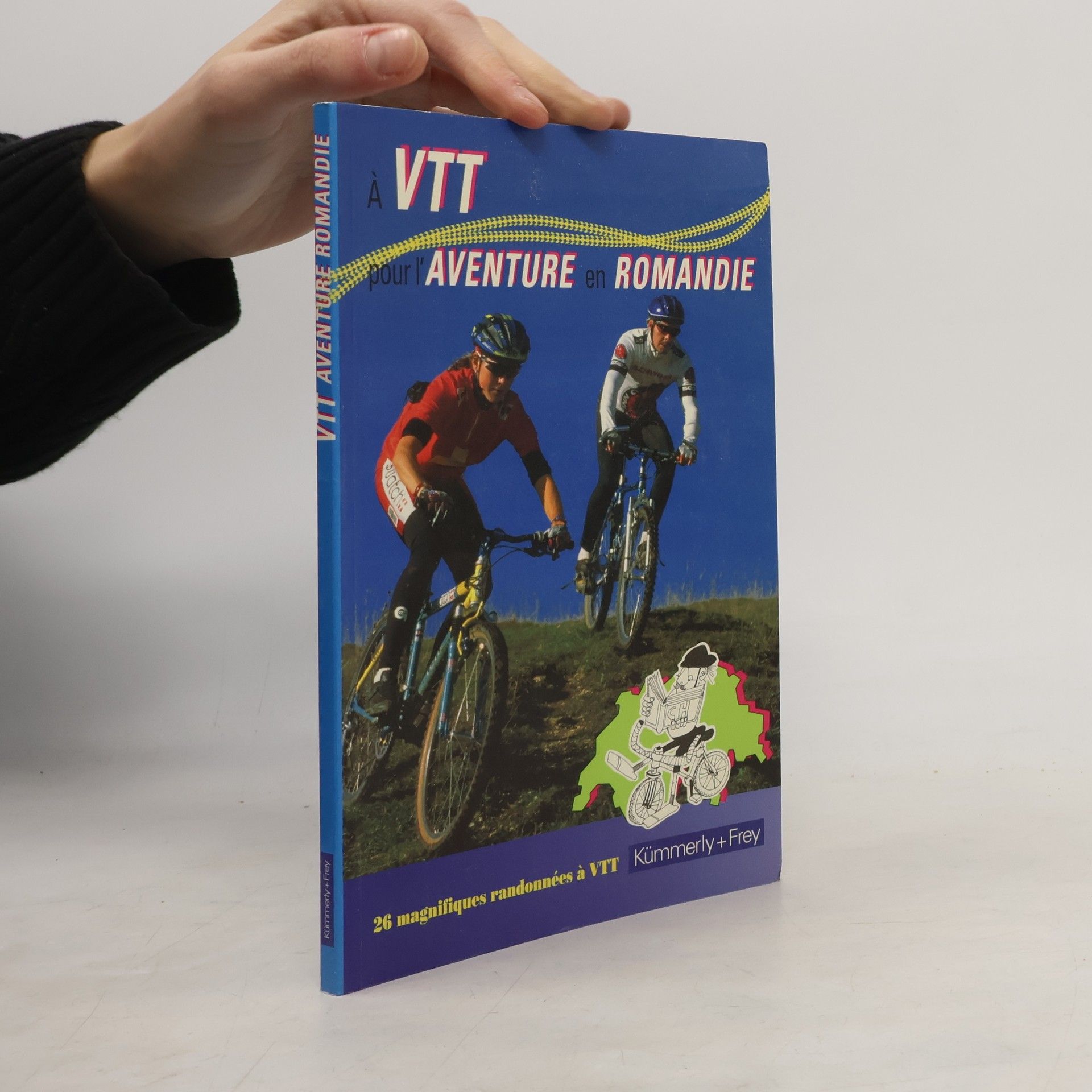 Autores varios À VTT pour l'aventure en Romandie