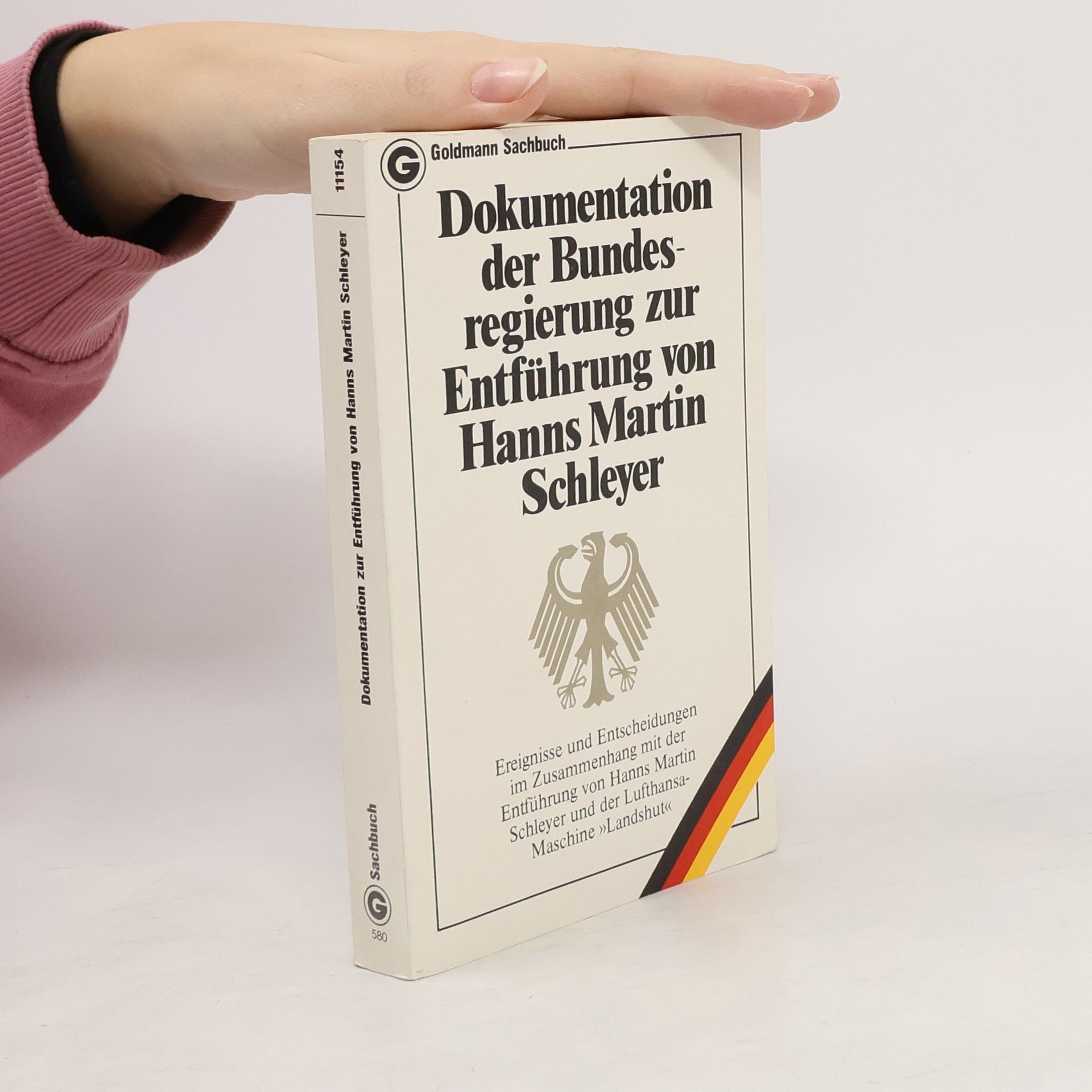 Hanns Martin Schleyer Dokumentation der Bundesregierung zur Entführung
