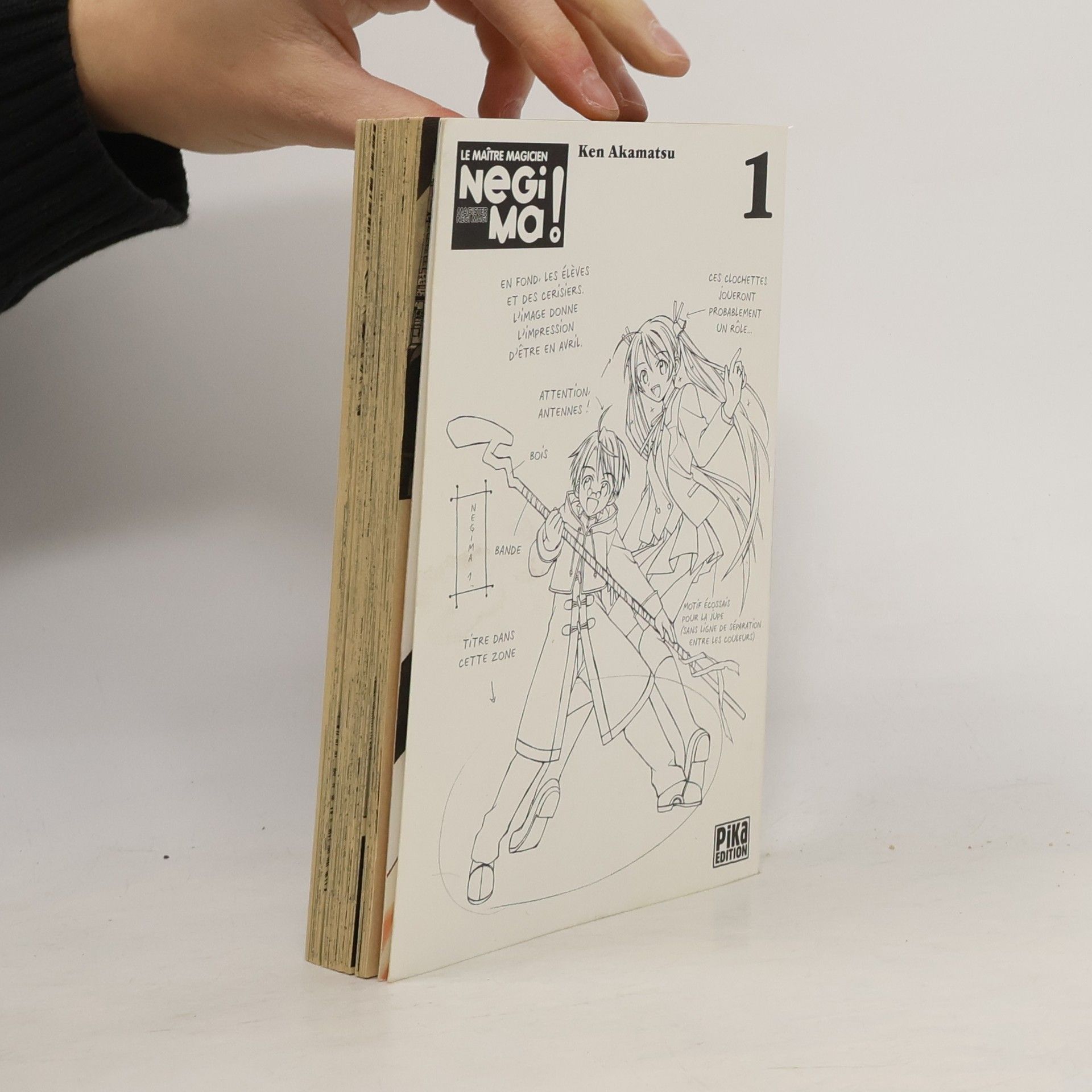 Ken Akamatsu Le Maître magicien. Negima! Magister Negi Magi, Vol. 1